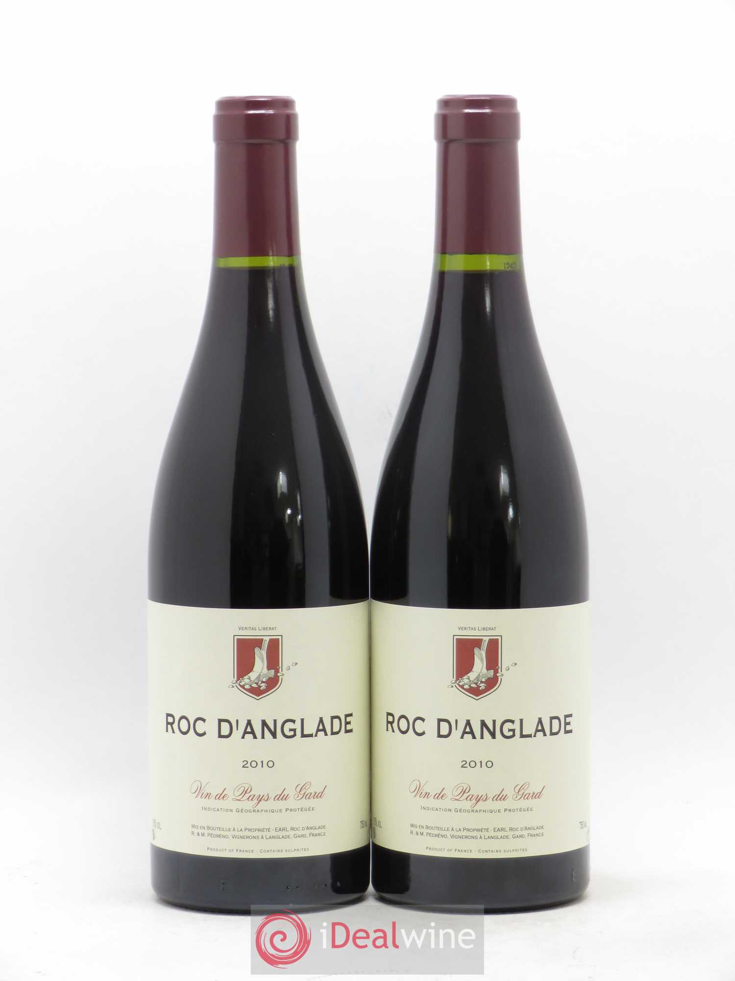Gard Roc d'Anglade Rémy Pédréno (no reserve) 2010 - Lot of 2 bottles - 0