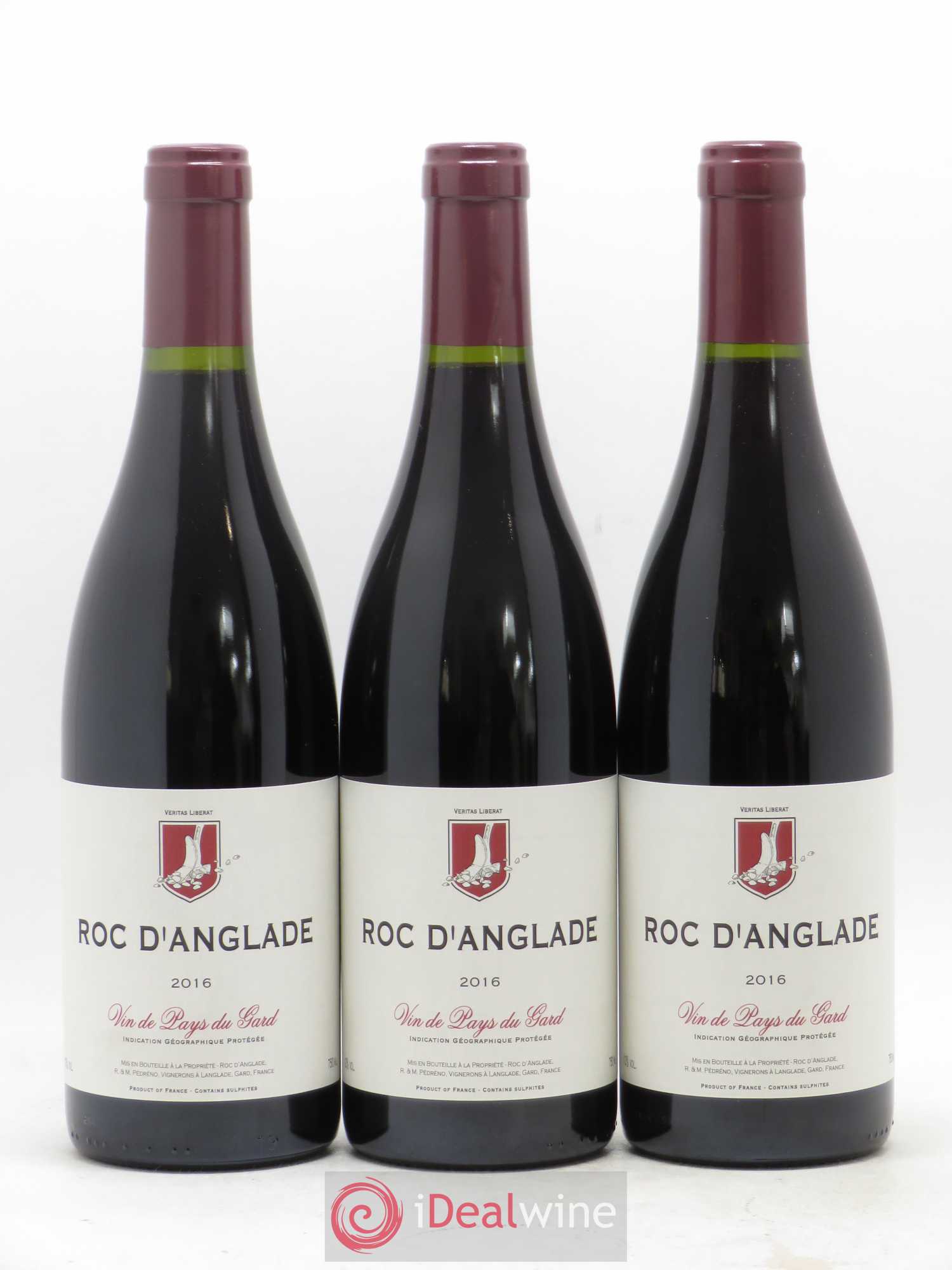 Gard Roc d'Anglade Rémy Pédréno 2016 - Lot of 6 bottles - 1