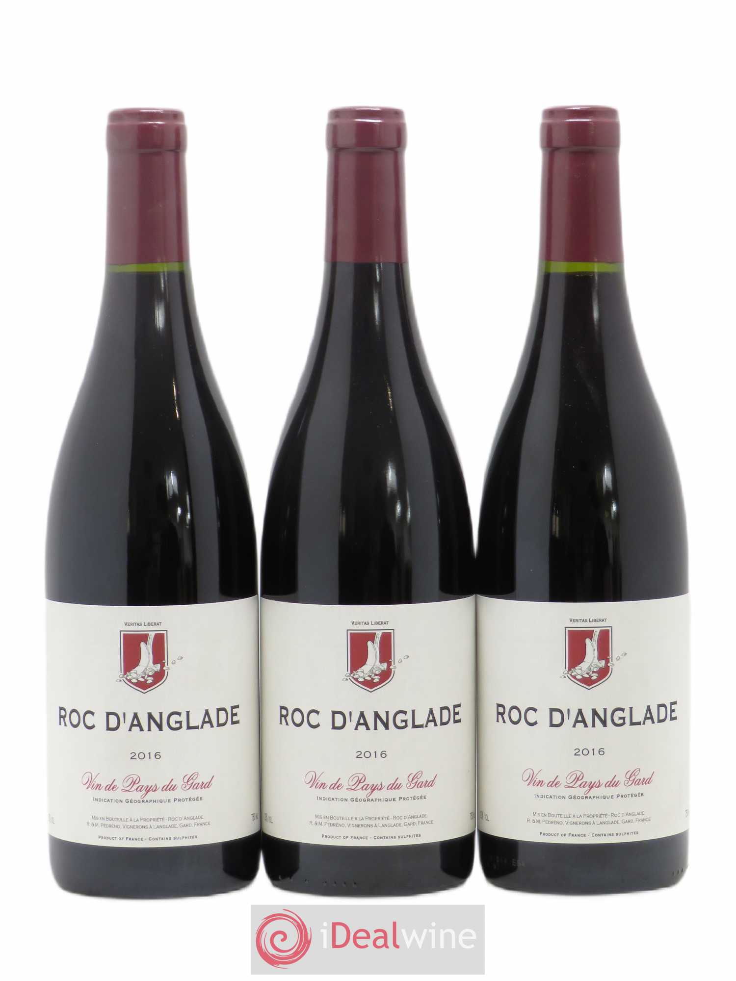 Gard Roc d'Anglade Rémy Pédréno (ohne Mindestpreis) 2016 - Posten von 3 Flaschen - 0