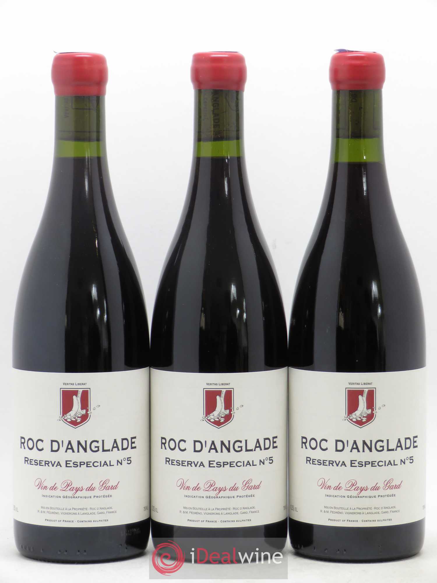 Gard Roc d'Anglade Réserva Especial N°5 (sans prix de réserve) - Posten von 3 Flaschen - 0