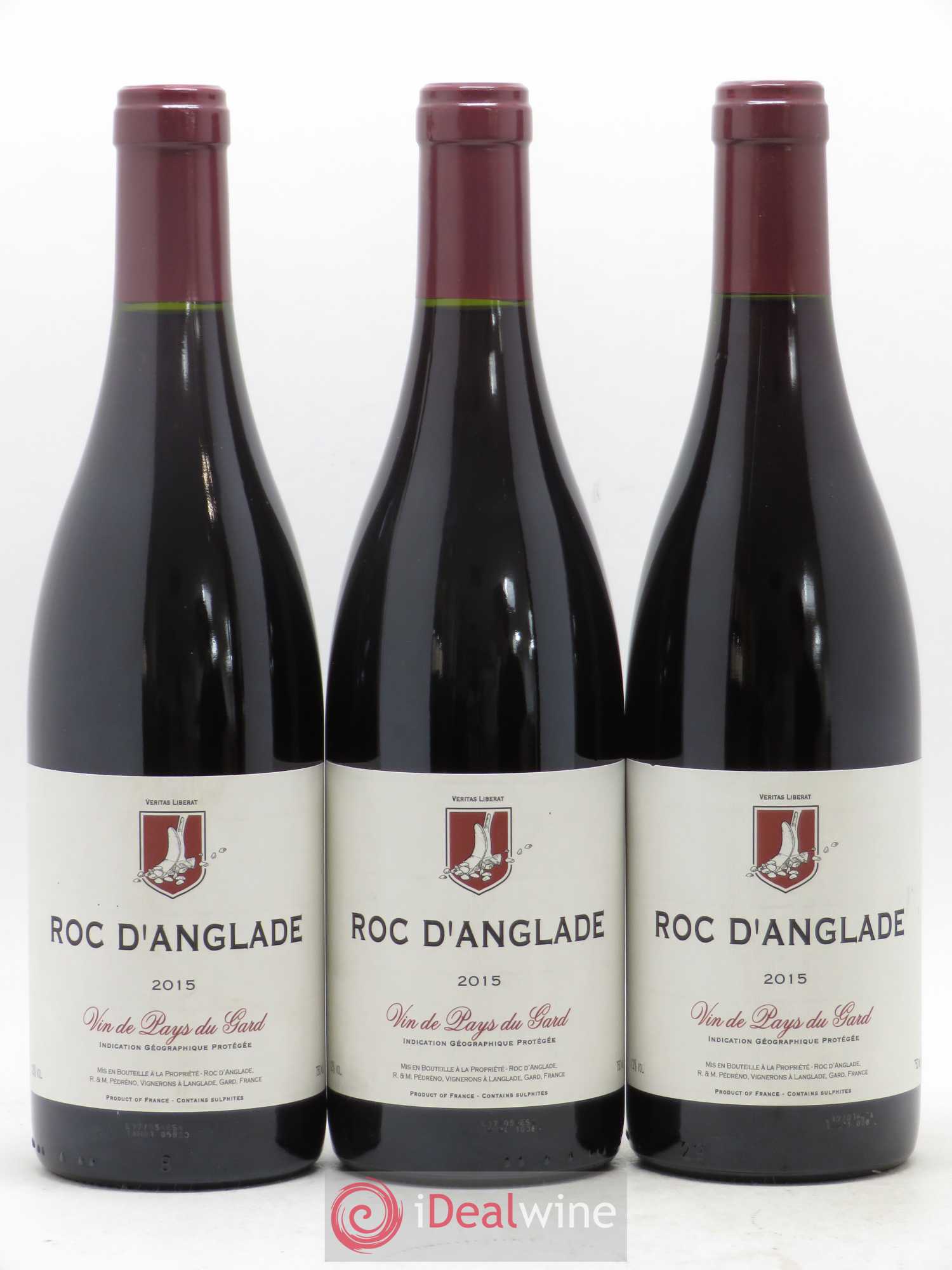 Gard Roc d'Anglade Rémy Pédréno 2015 - Lot of 6 bottles - 1