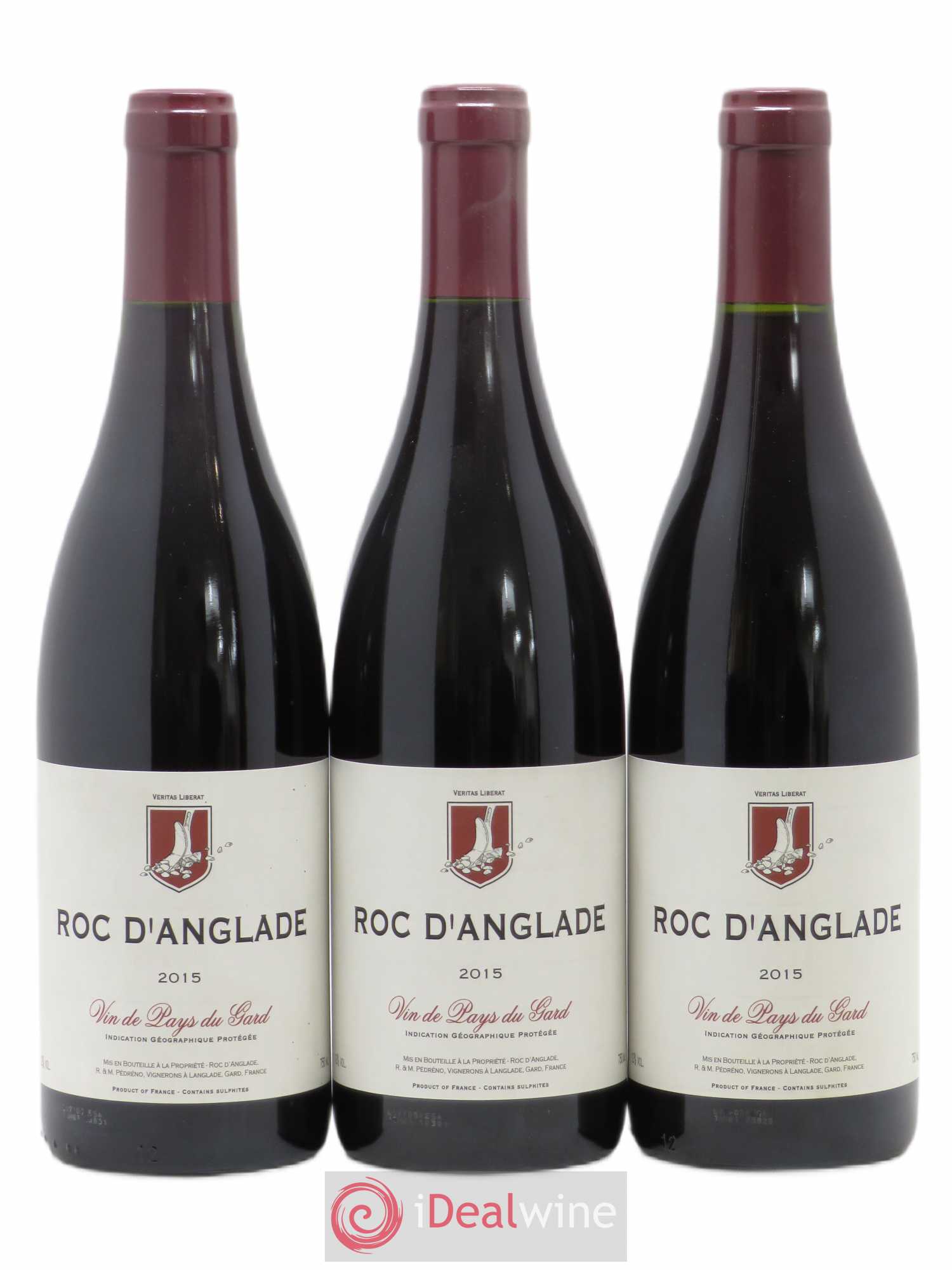 Gard Roc d'Anglade Rémy Pédréno (ohne Mindestpreis) 2015 - Posten von 3 Flaschen - 0