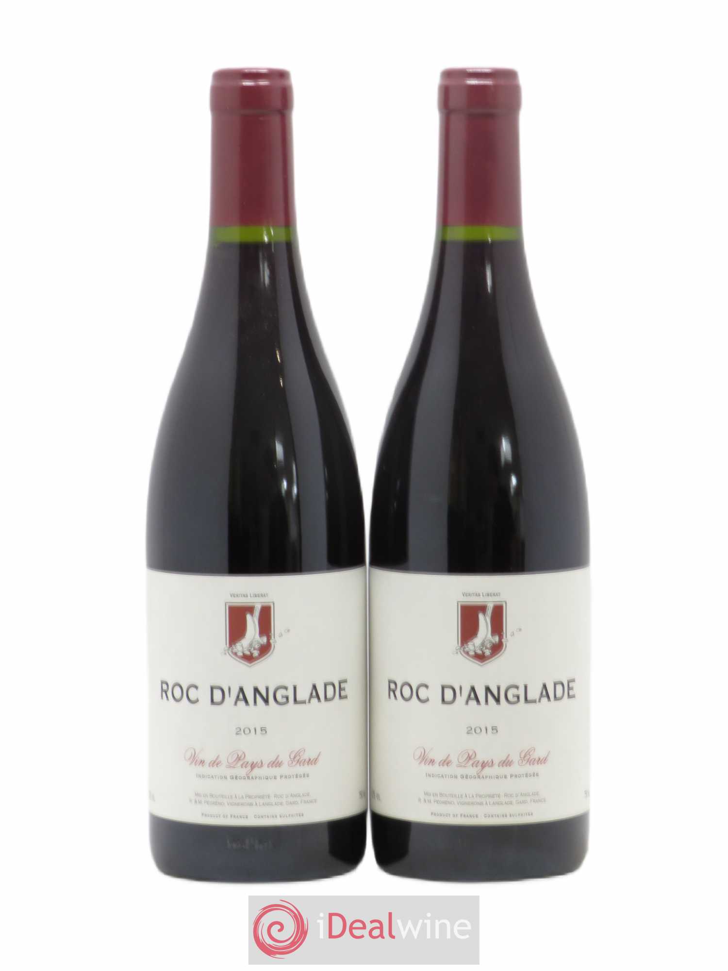 Gard Roc d'Anglade Rémy Pédréno (no reserve) 2015 - Lot of 2 bottles - 0