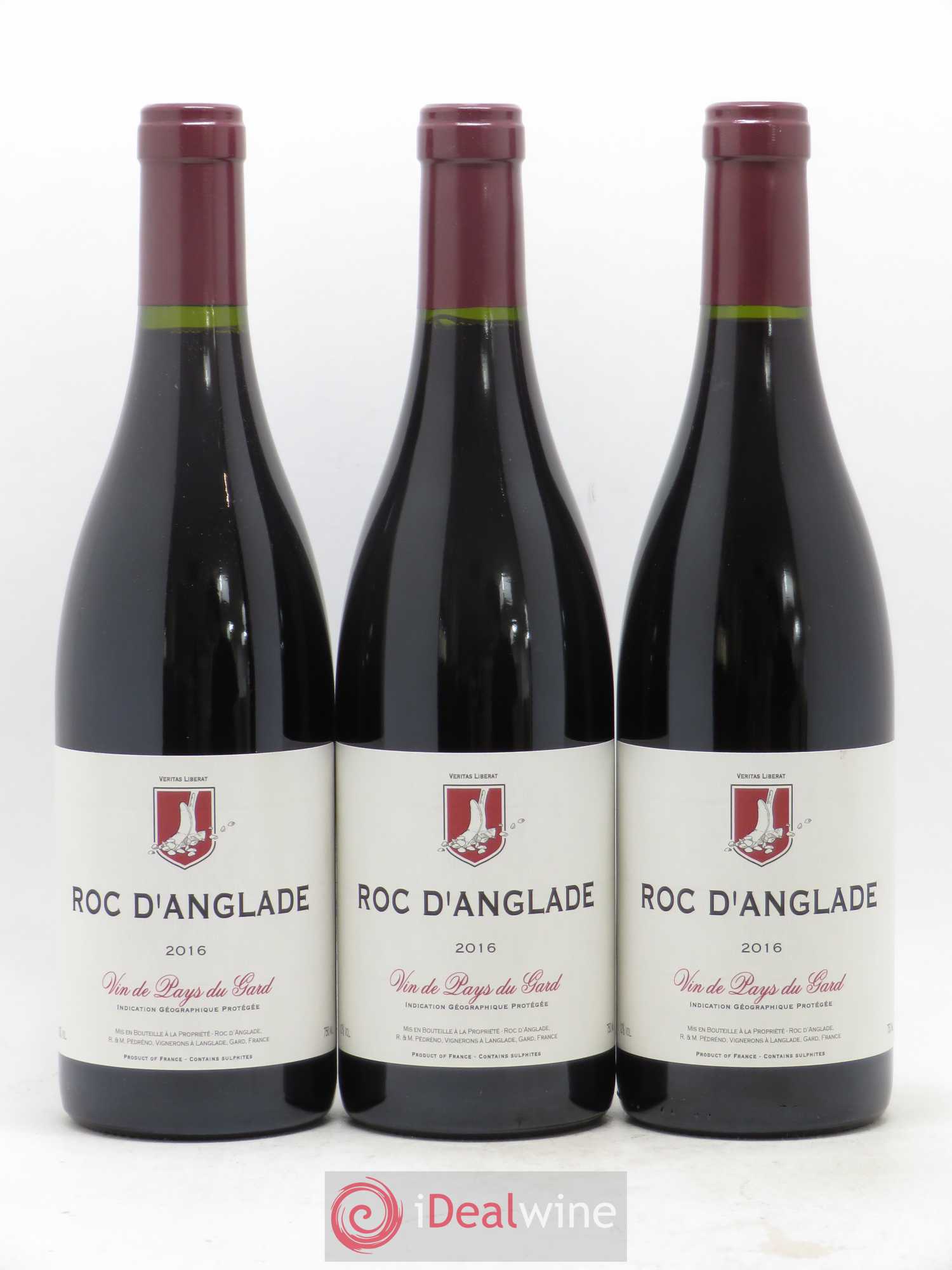 Gard Roc d'Anglade Rémy Pédréno 2016 - Lot of 6 bottles - 1