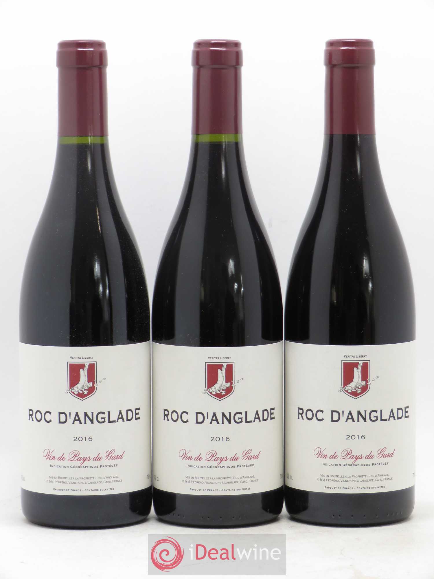 Gard Roc d'Anglade Rémy Pédréno 2016 - Lot of 6 bottles - 1