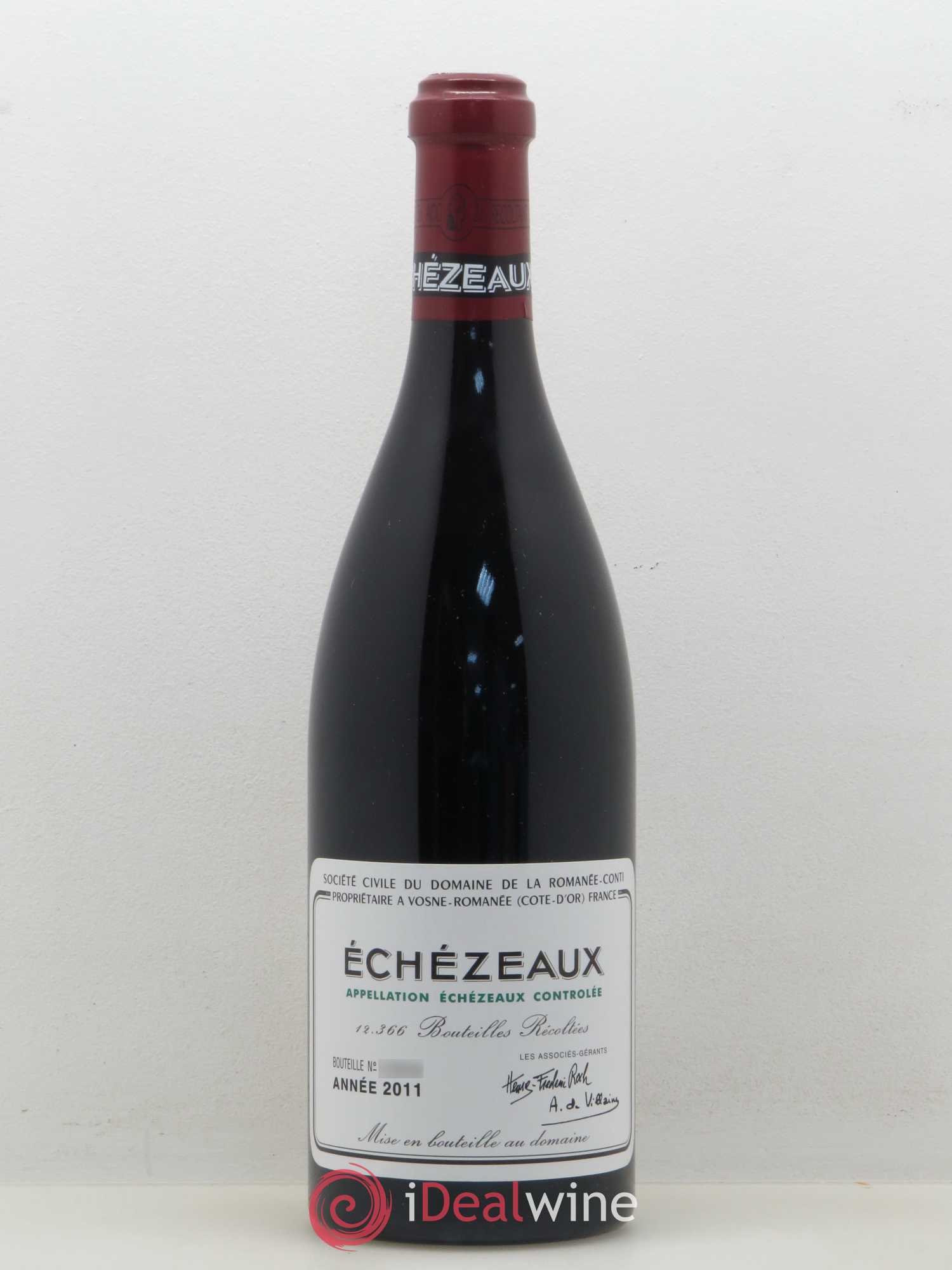 Echezeaux Grand Cru Domaine de la Romanée-Conti 2011 - Lot de 1 bouteille - 0