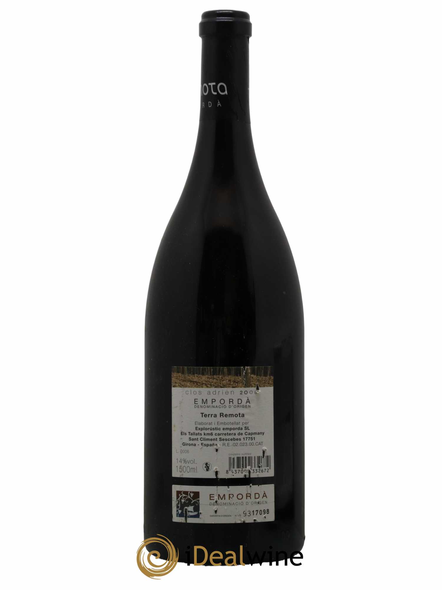 Espagne Emporda Terra Remota Clos Adrien  2006 - Lot of 1 magnum - 1