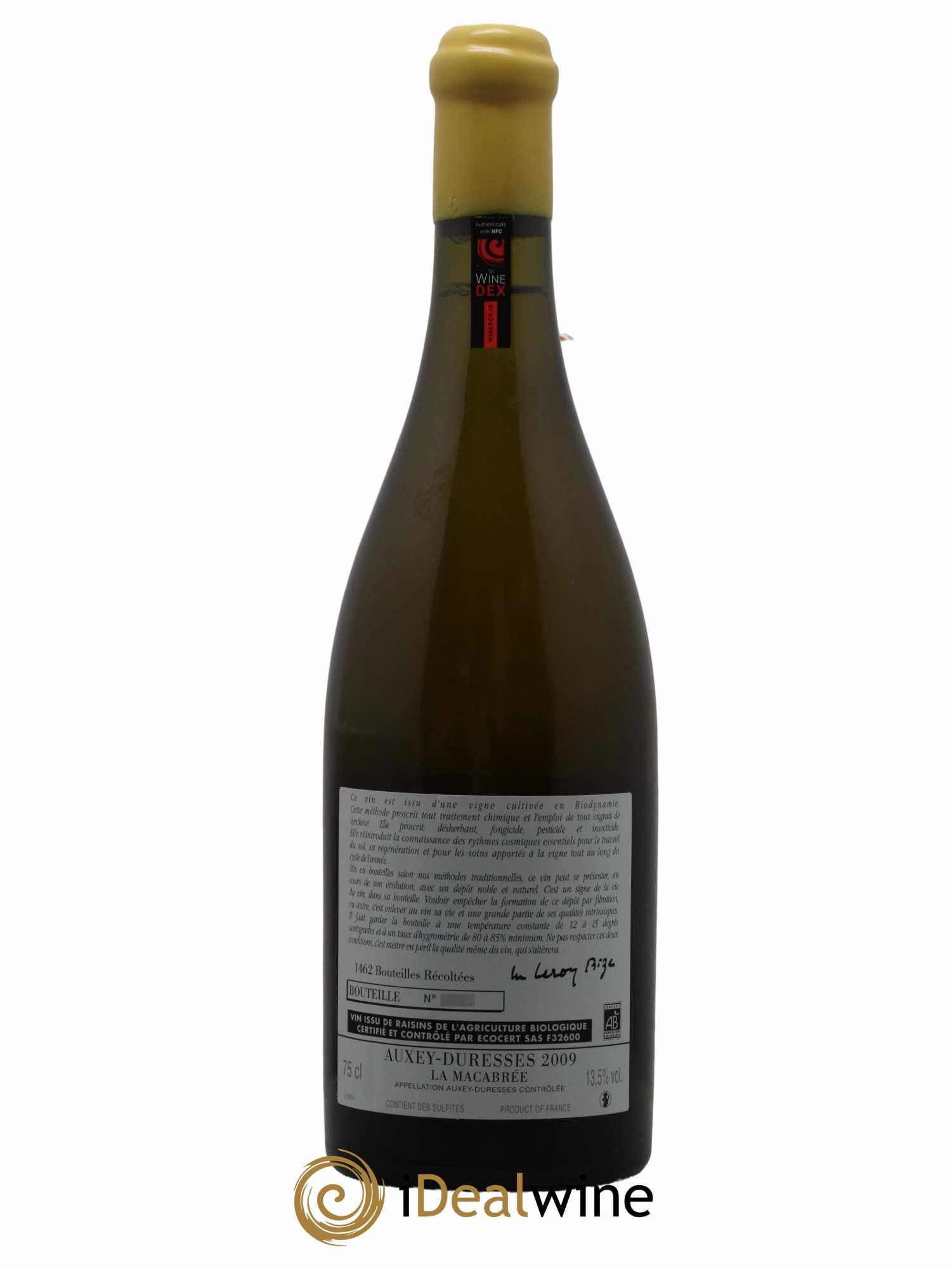 Auxey-Duresses La Macabrée d'Auvenay (Domaine) 2009 - Lot de 1 bouteille - 1