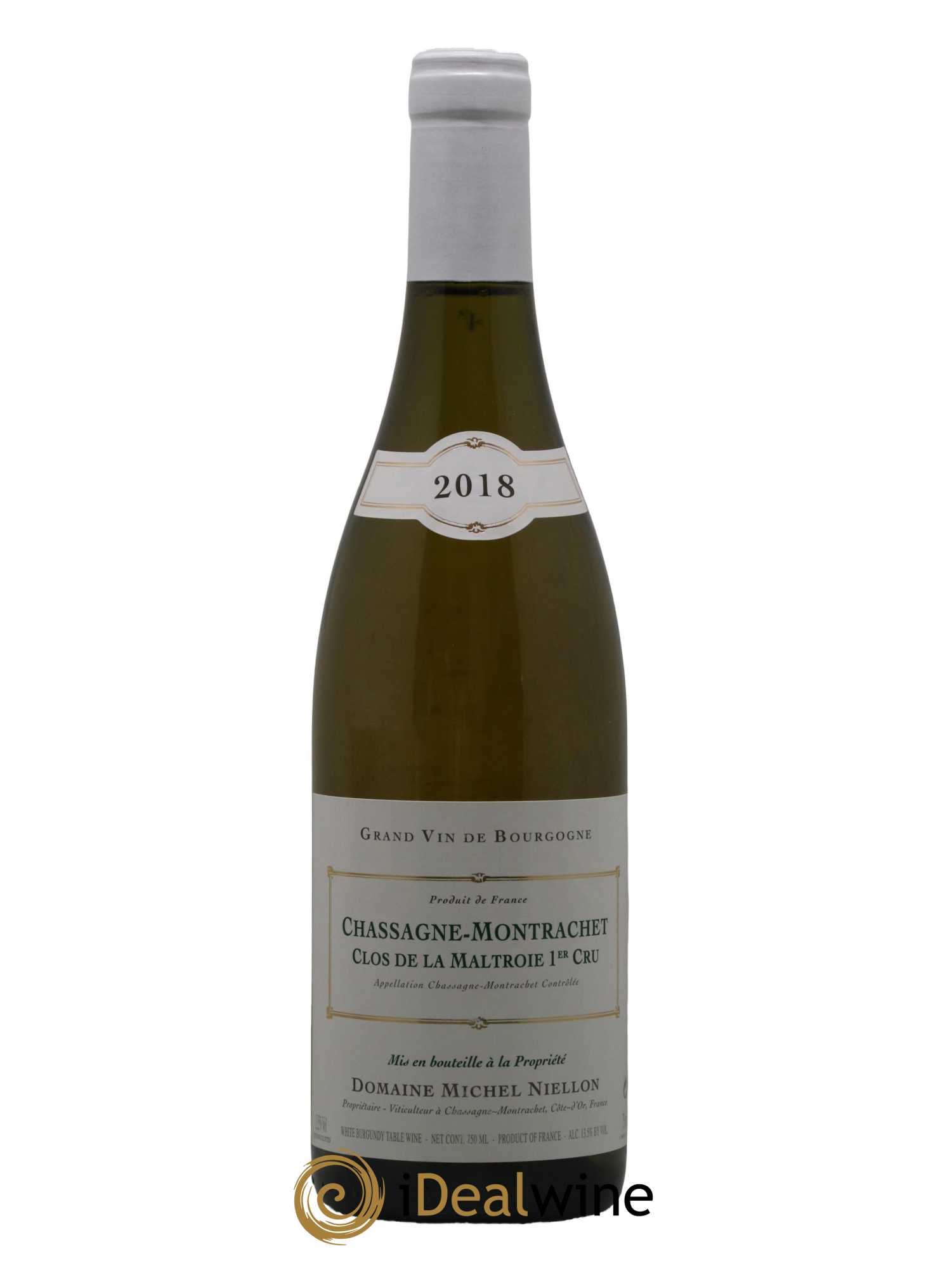 Chassagne-Montrachet 1er Cru Clos de la Maltroie Michel Niellon (Domaine) 2018 - Lot de 1 bouteille - 0