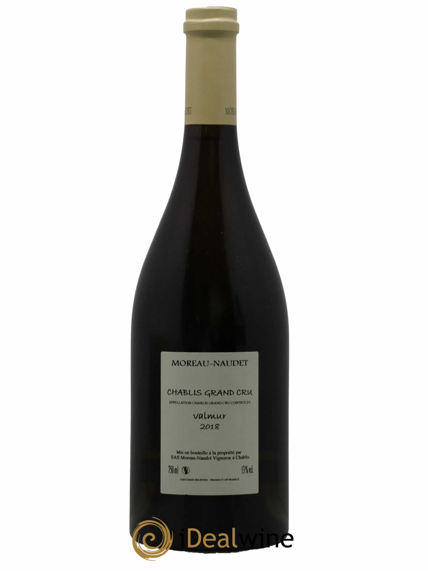 Chablis Grand Cru Valmur Moreau-Naudet 2018 - Lot de 1 bouteille - 1