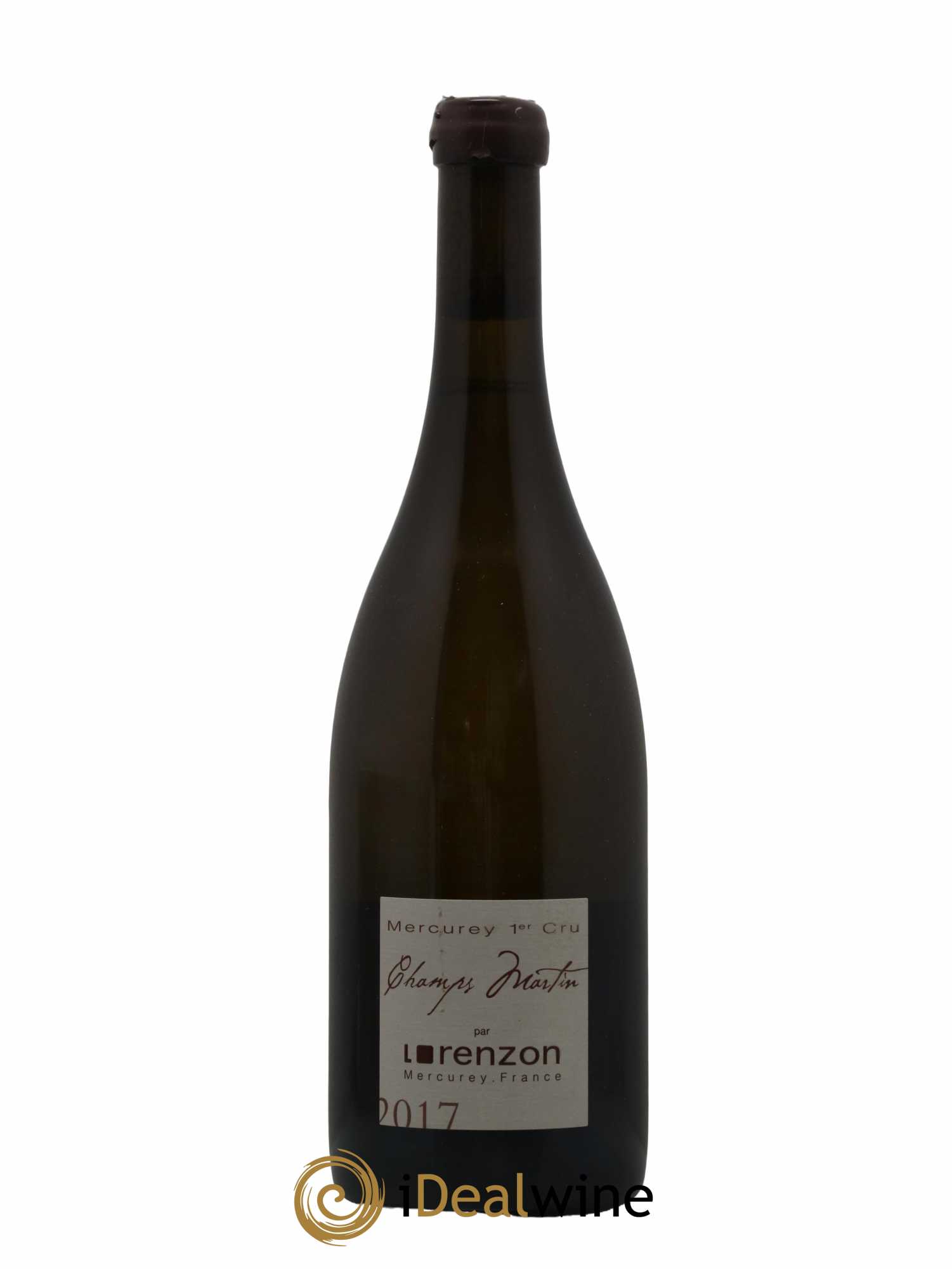 Mercurey 1er Cru Les Champs Martin Bruno Lorenzon 2017 - Lot de 1 bouteille - 0