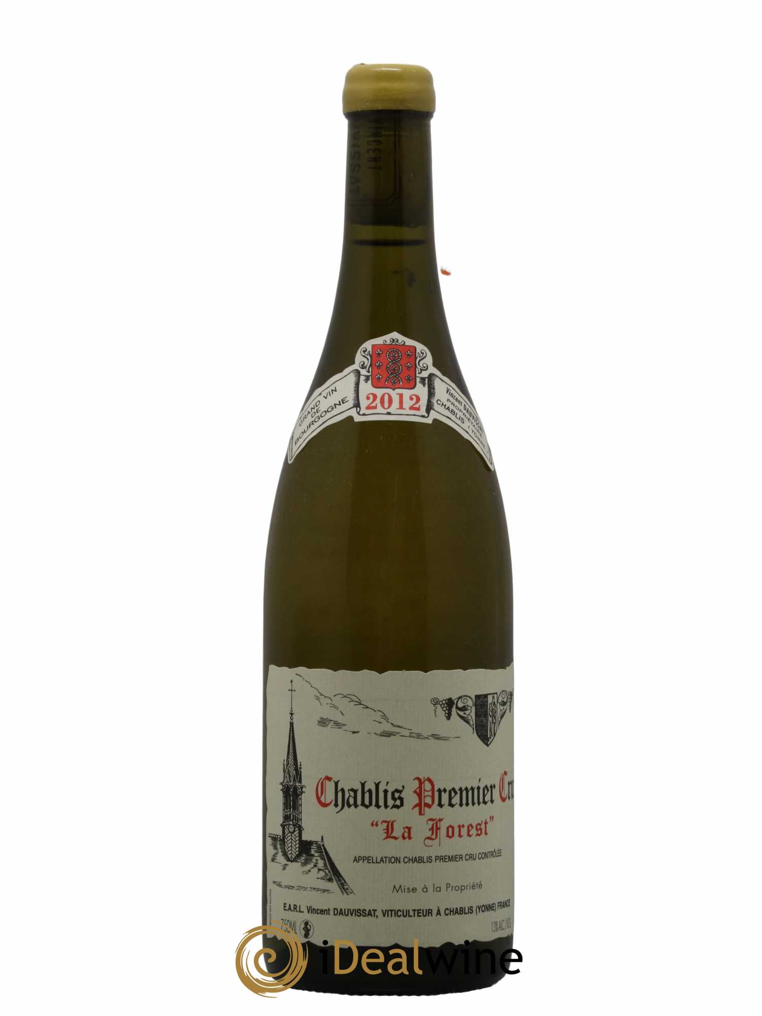Chablis 1er Cru La Forest Vincent Dauvissat (Domaine) 2012 - Lot de 1 bouteille - 0