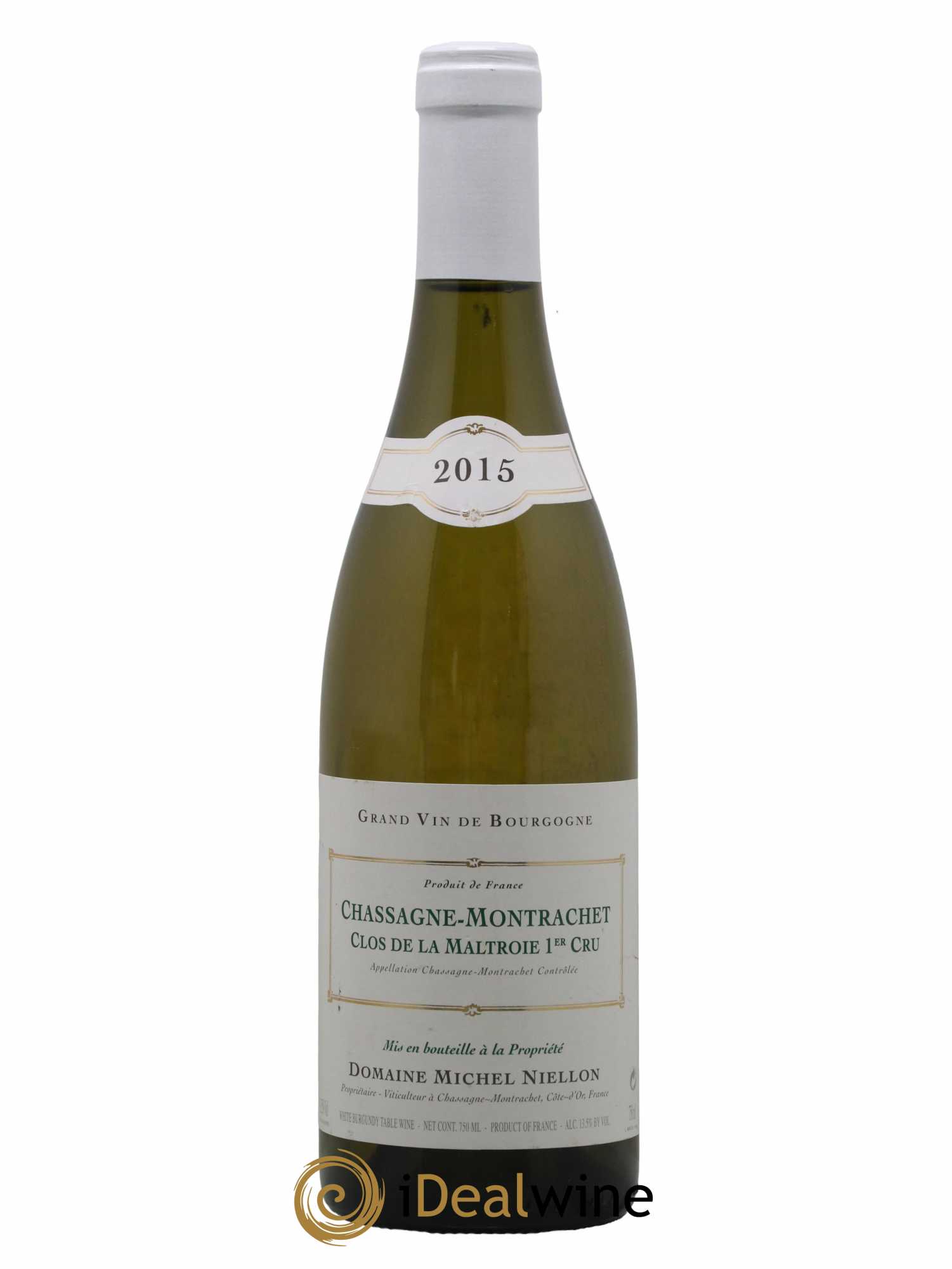 Chassagne-Montrachet 1er Cru Clos de la Maltroie Michel Niellon (Domaine) 2015 - Lot de 1 bouteille - 0