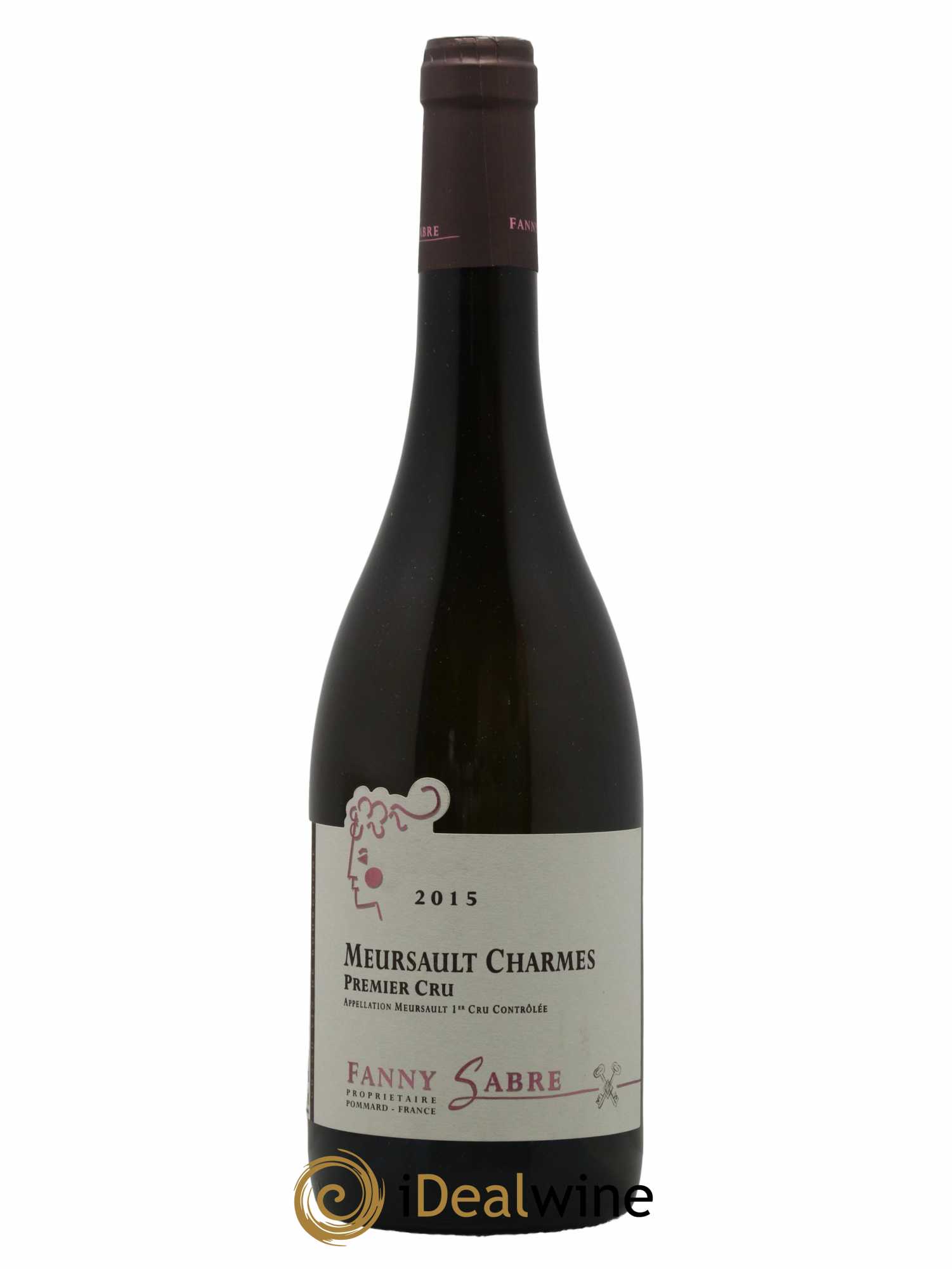 Meursault 1er Cru Les Charmes Fanny Sabre 2015 - Lot de 1 bouteille - 0