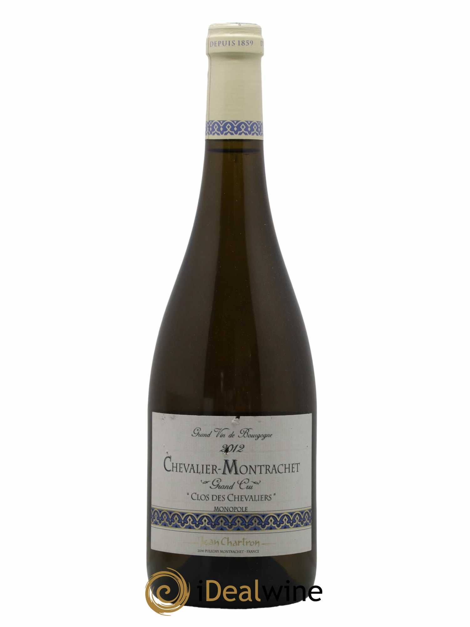 Chevalier-Montrachet Grand Cru Clos des Chevaliers Jean Chartron (Domaine) 2012 - Lot de 1 bouteille - 0