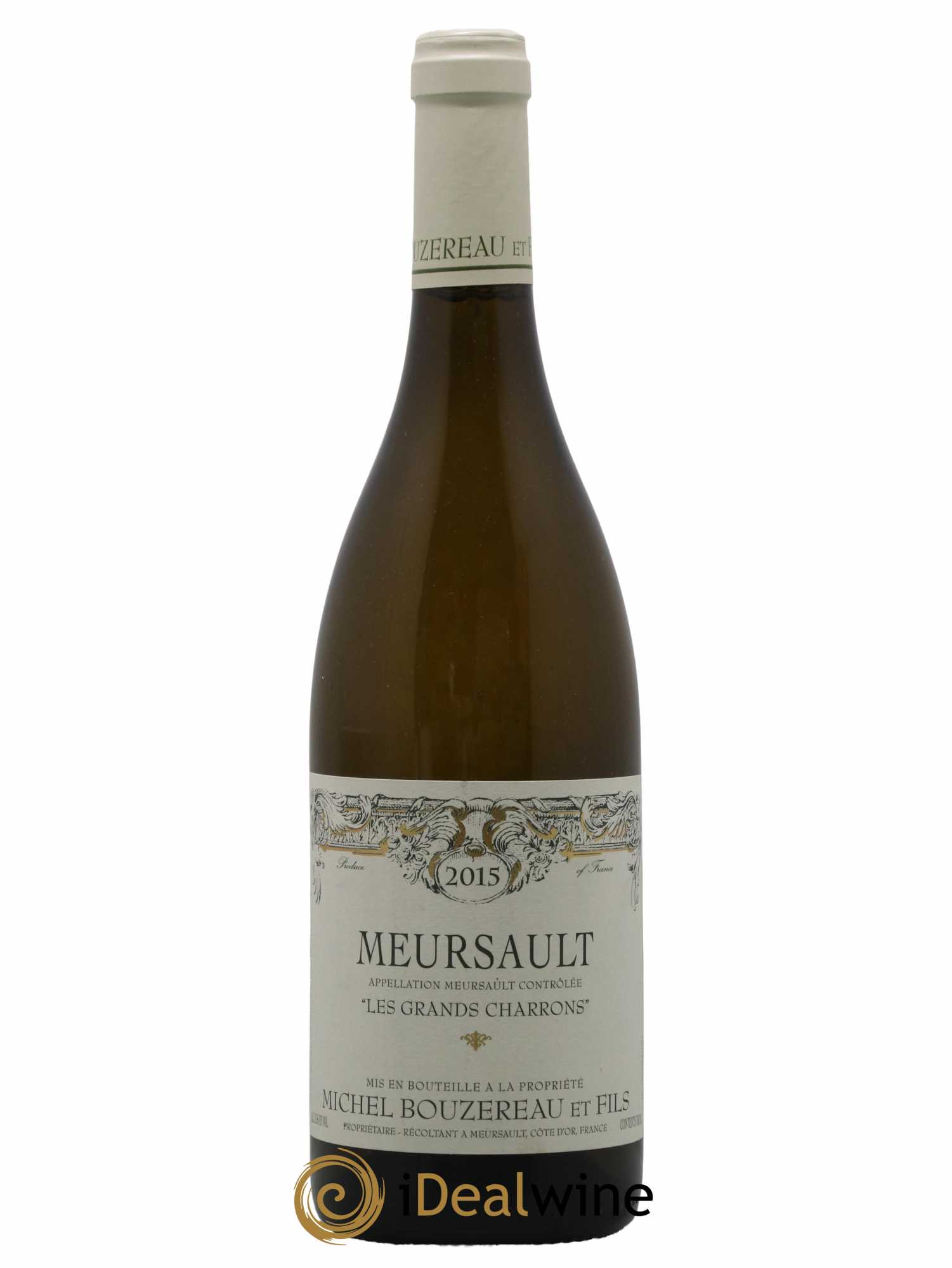 Meursault Les Grands Charrons Michel Bouzereau et Fils (Domaine) 2015 - Lot de 1 bouteille - 0