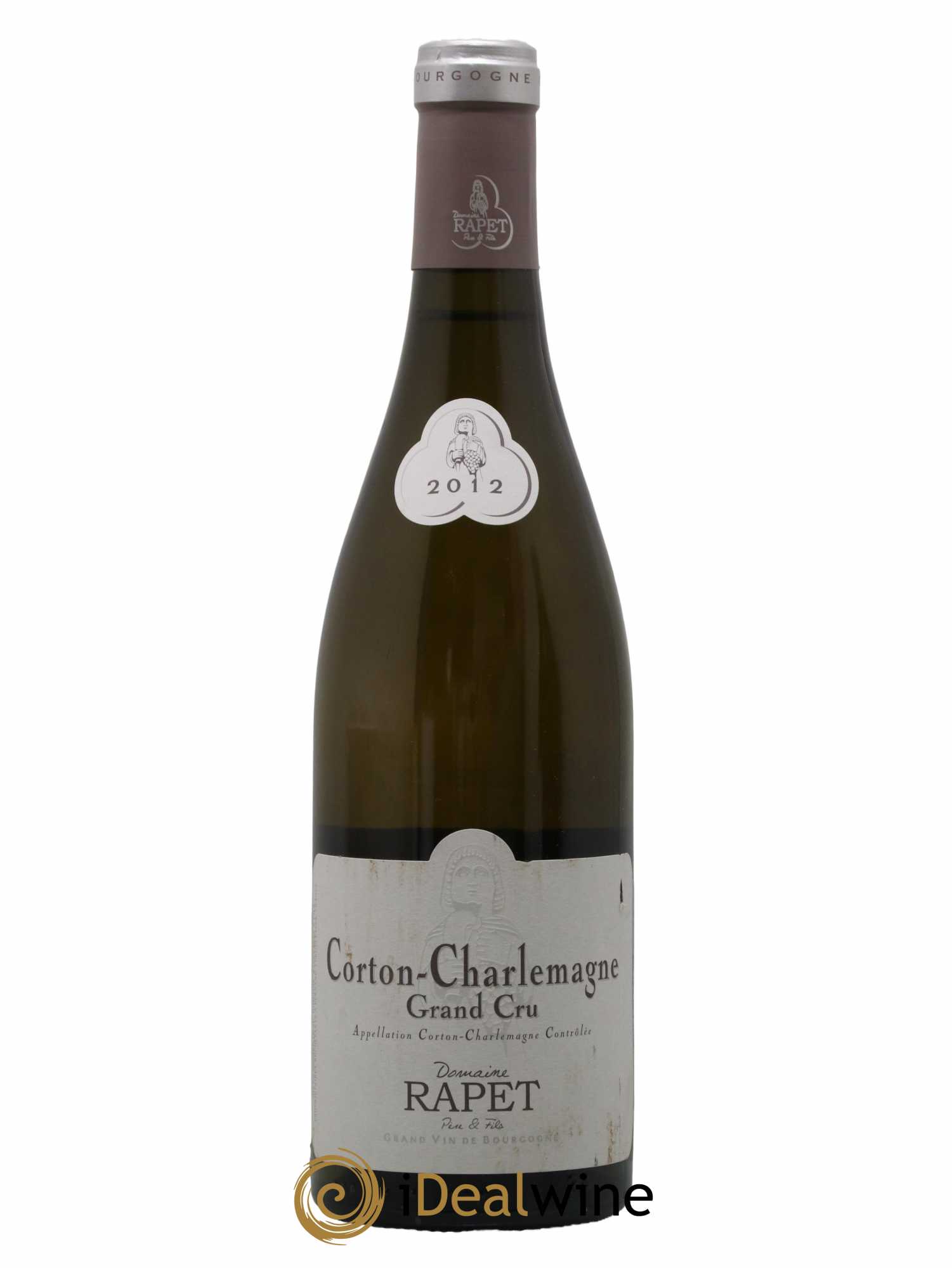 Corton-Charlemagne Grand Cru Rapet Père & Fils 2012 - Lot de 1 bouteille - 0