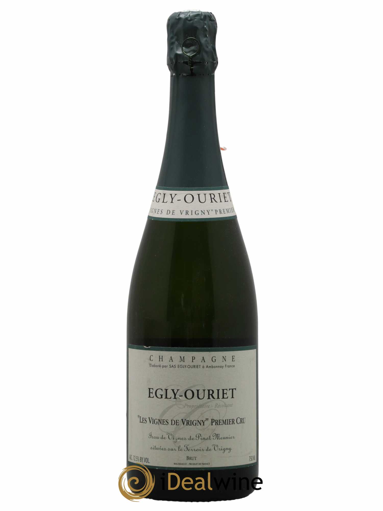 Vignes de Vrigny 1er Cru Brut Egly-Ouriet - Lot de 1 bouteille - 0