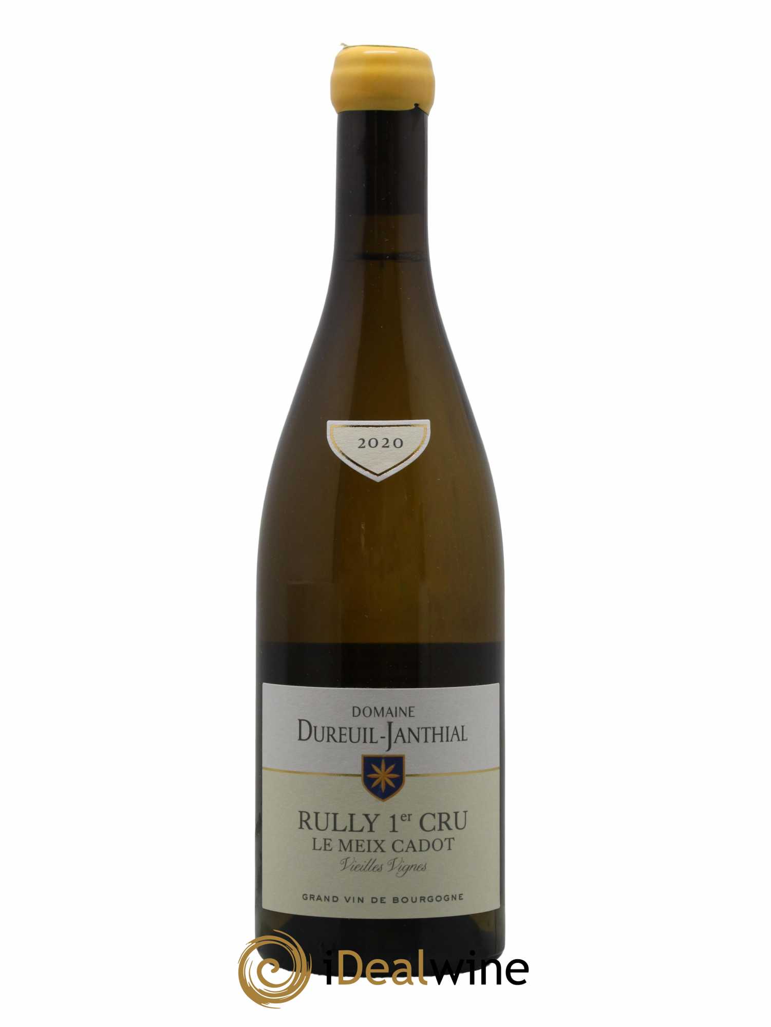 Rully 1er Cru Le Meix Cadot Vieilles Vignes Vincent Dureuil-Janthial 2020 - Lot de 1 bouteille - 0