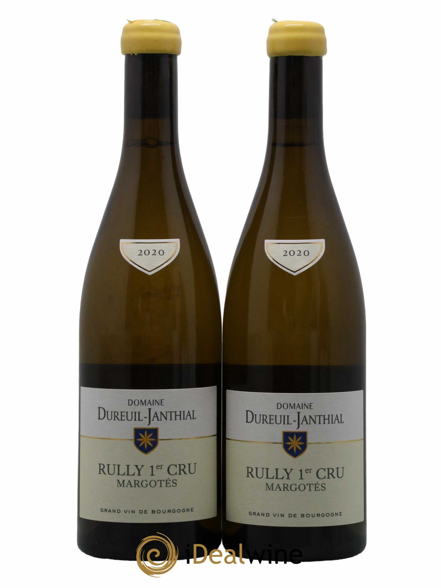 Rully 1er Cru Les Margotés Vincent Dureuil-Janthial 2020 - Lot de 2 bouteilles - 0