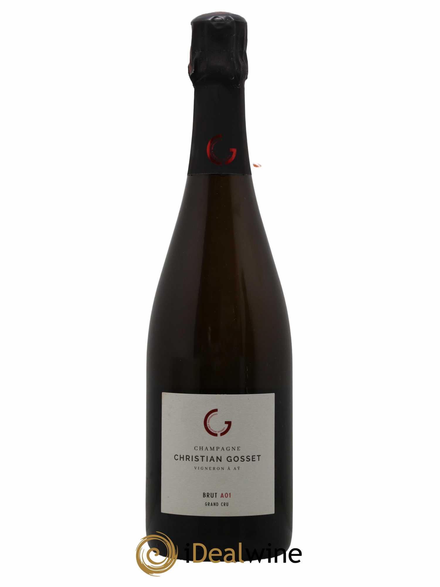 Champagne Brut A01 Christian Gosset - Lot de 1 bouteille - 0