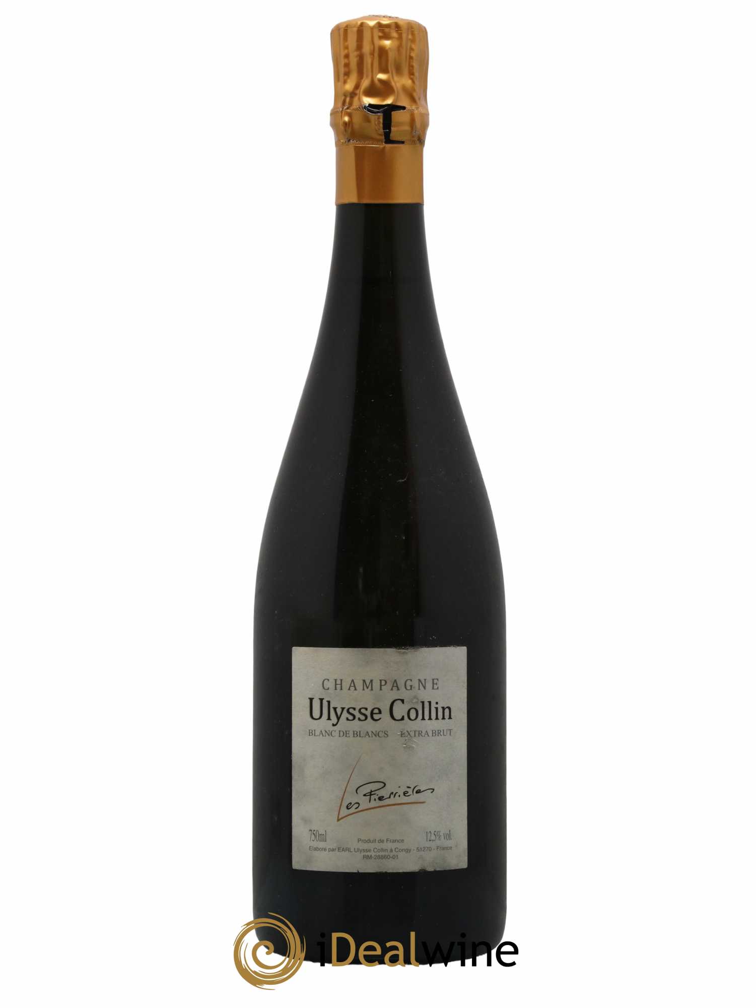 Les Pierrières Blancs de Blancs Extra-Brut Ulysse Collin - Lot de 1 bouteille - 0