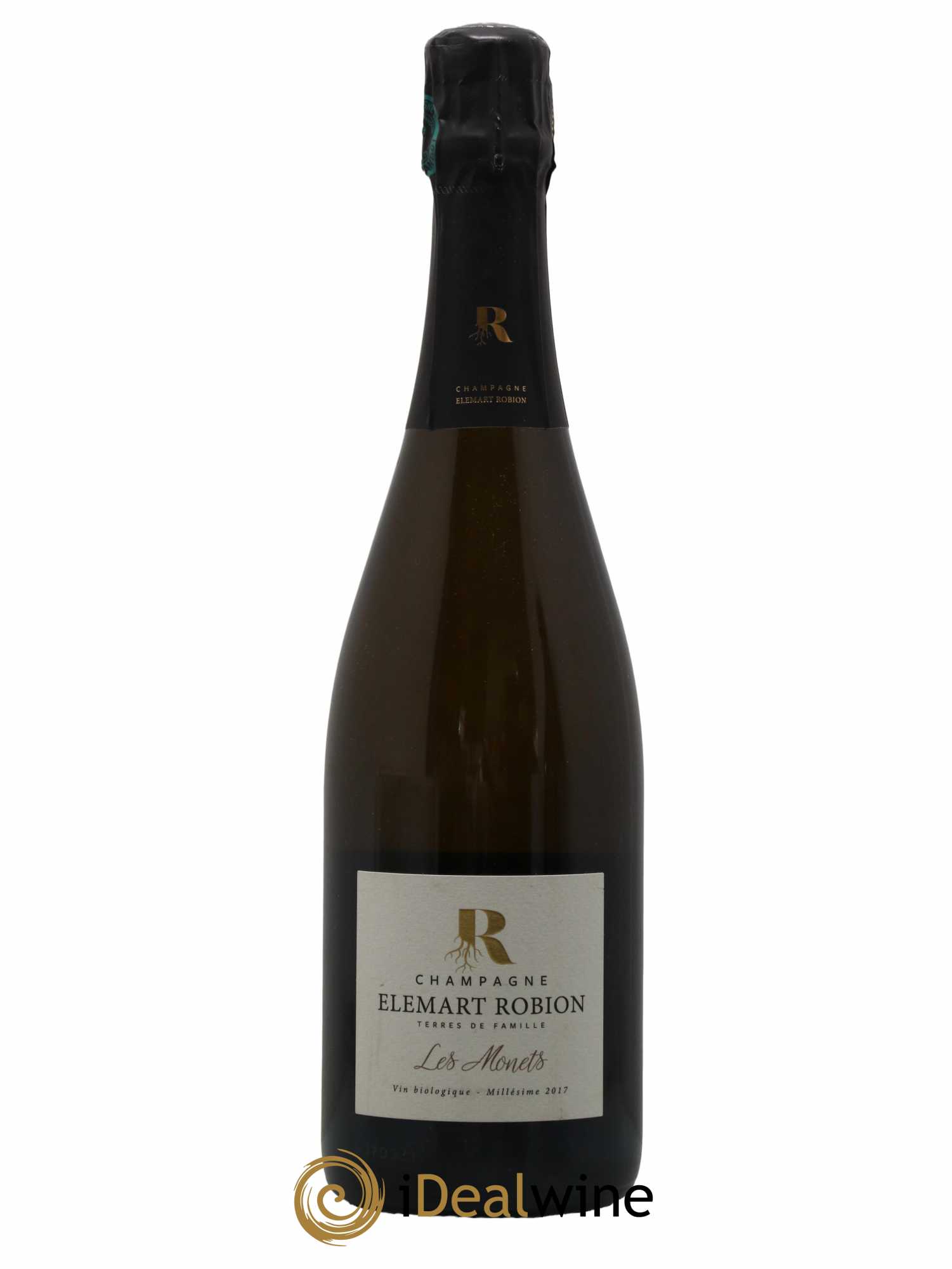 Les Monets Parcellaire Extra-Brut Elemart Robion 2017 - Lot de 1 bouteille - 0