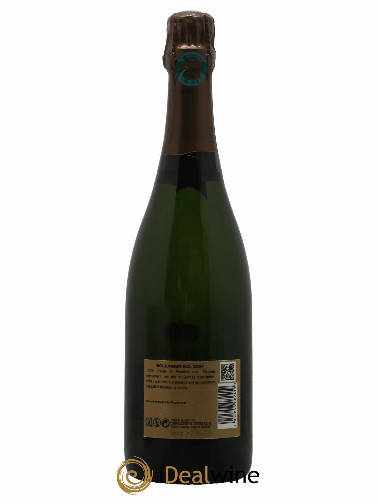 R.D. Extra-Brut Bollinger 2004 - Lot de 1 bouteille - 1