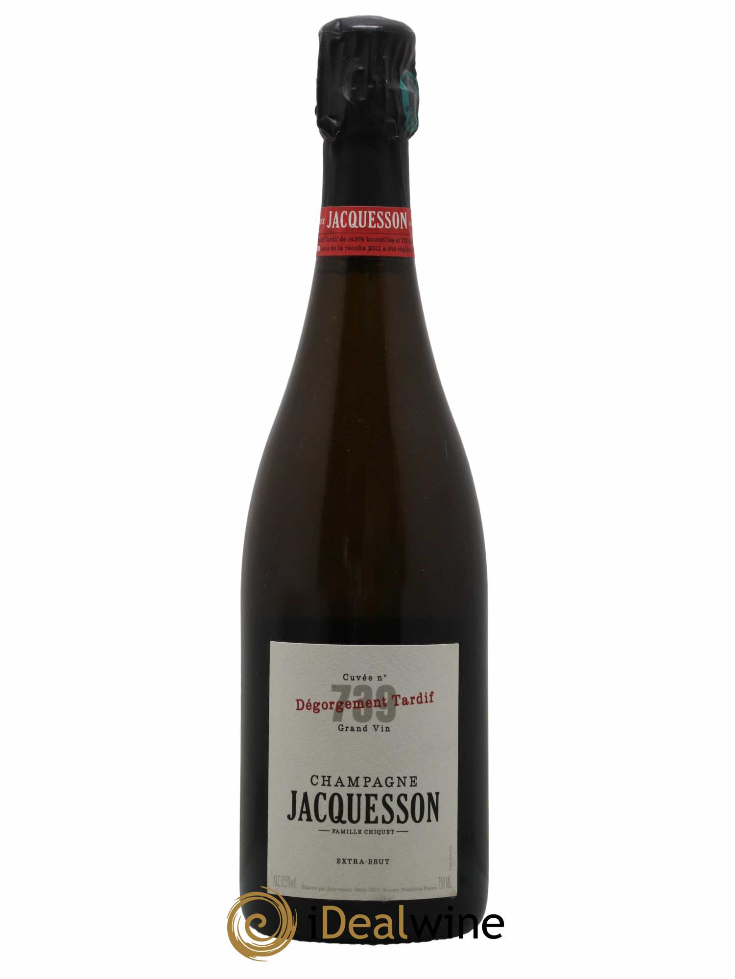 Cuvée 739 Dégorgement Tardif Extra-Brut Jacquesson - Lot de 1 bouteille - 0