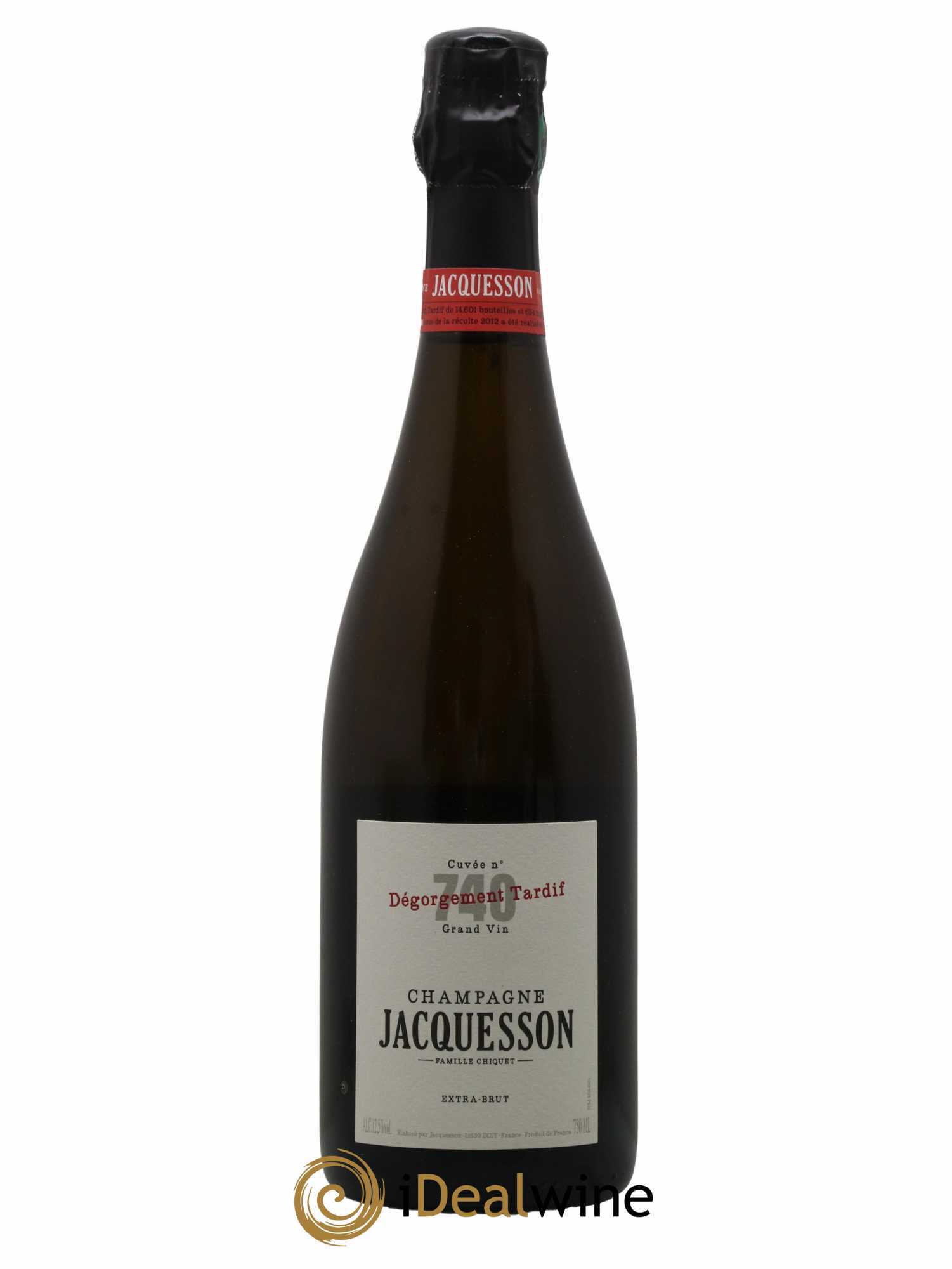 Cuvée 740 Dégorgement Tardif Extra-Brut Jacquesson - Lot de 1 bouteille - 0