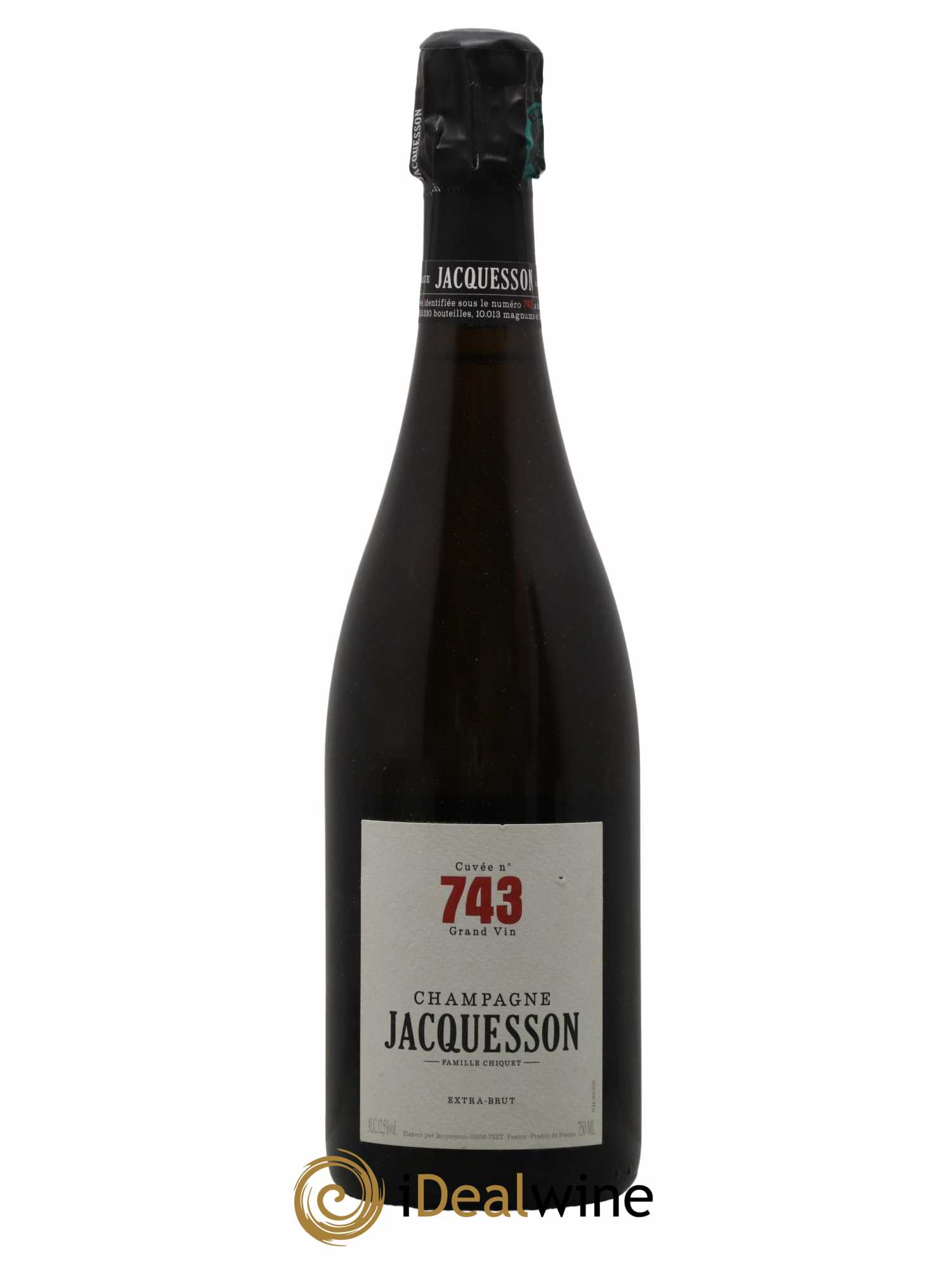 Cuvée 743 Extra-Brut Jacquesson - Lot de 1 bouteille - 0