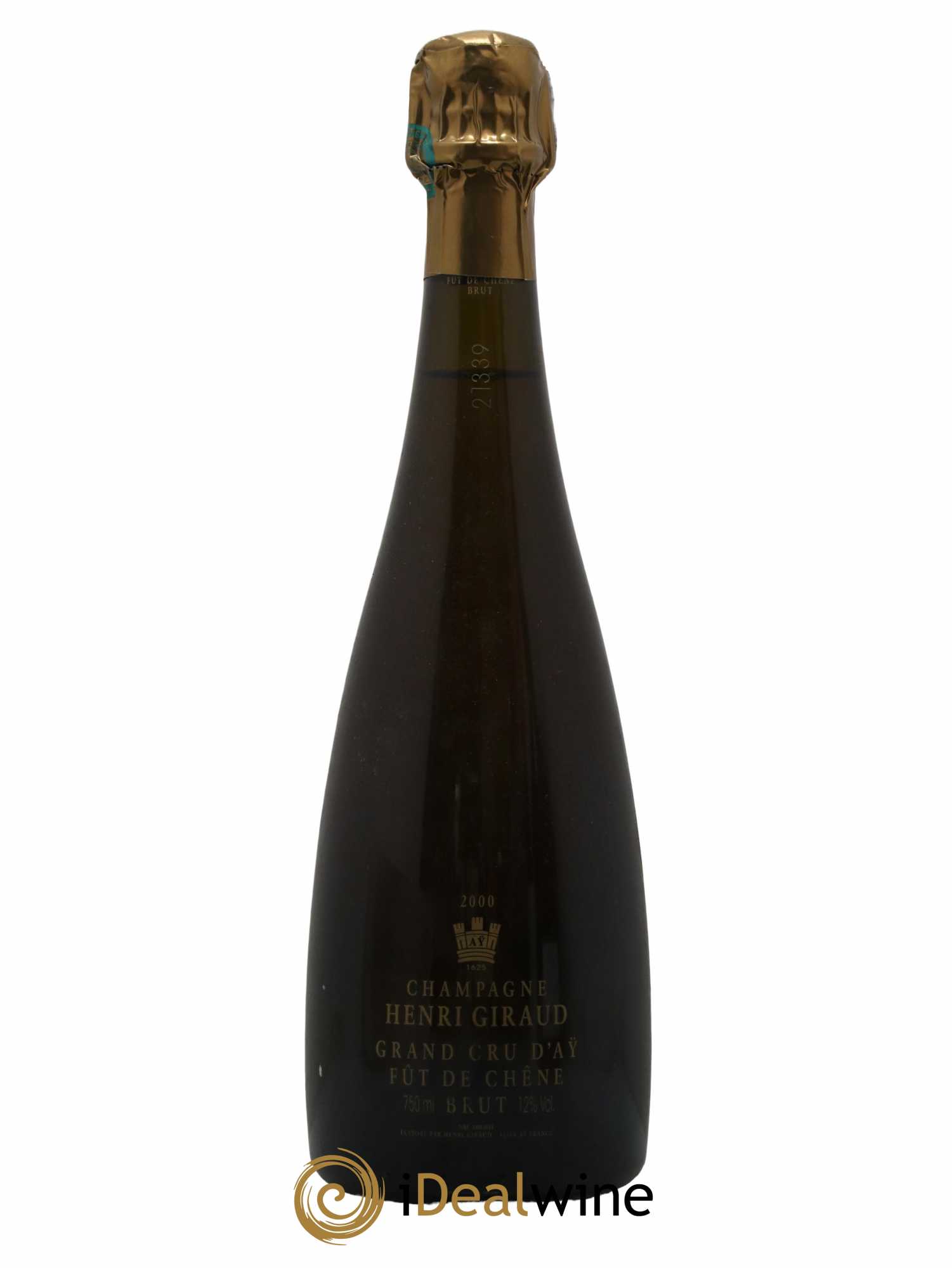 Aÿ Grand Cru Brut Fût de Chêne Henri Giraud 2000 - Lot de 1 bouteille - 0