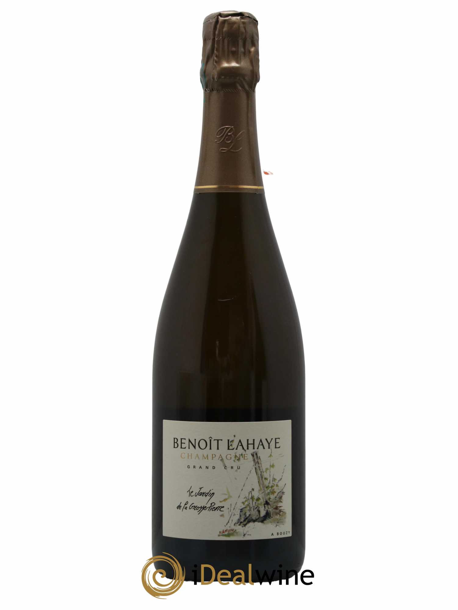 Le Jardin de la Grosse Pierre Brut Nature Benoit Lahaye 2016 - Lot de 1 bouteille - 0