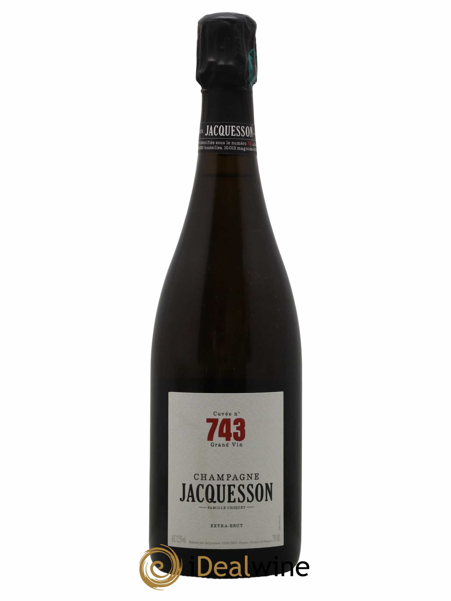 Cuvée 743 Extra-Brut Jacquesson - Lot de 1 bouteille - 0