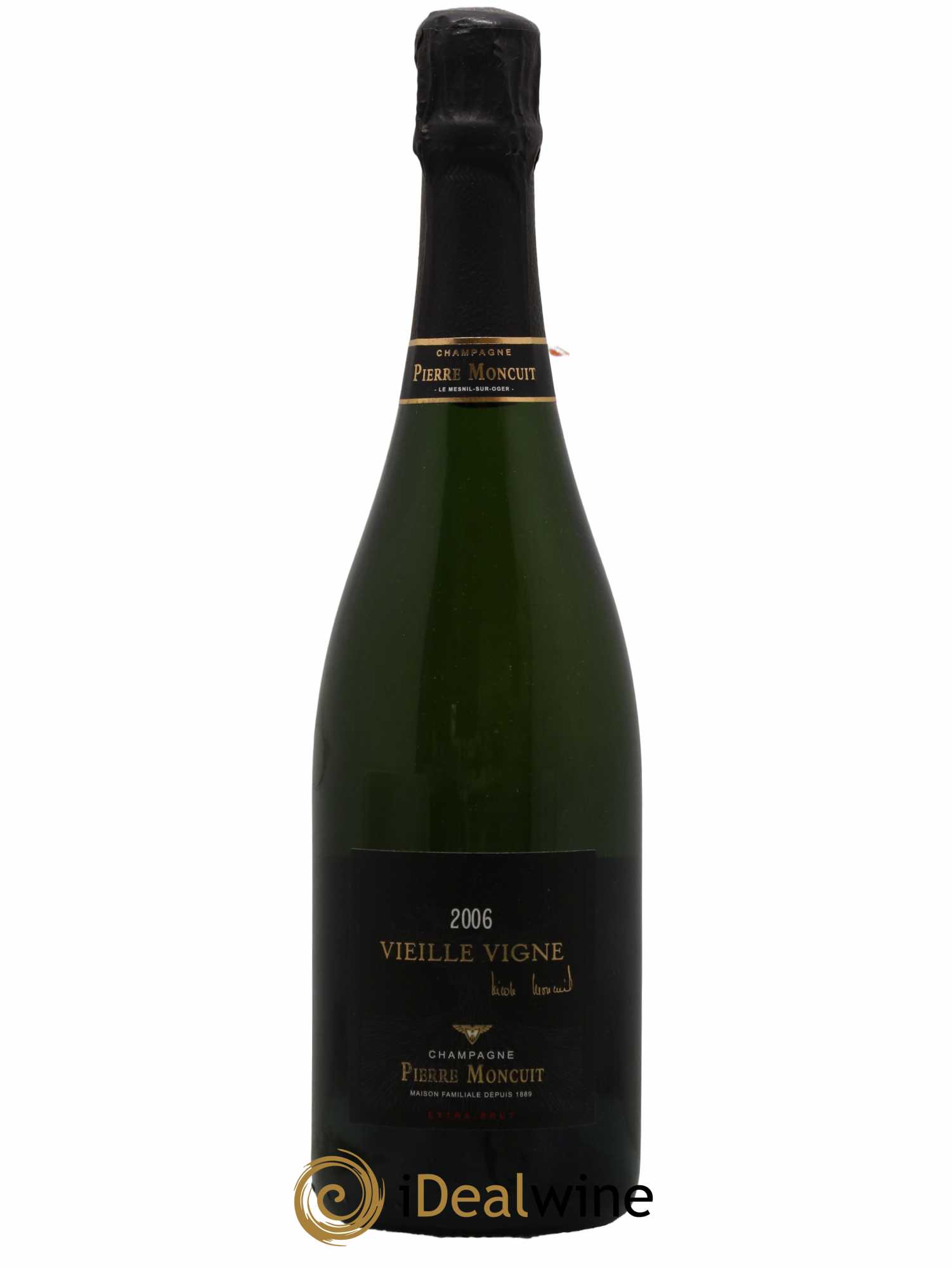 Cuvée Nicole Moncuit Vieilles Vignes Extra-Brut Pierre Moncuit 2006 - Lot de 1 bouteille - 0