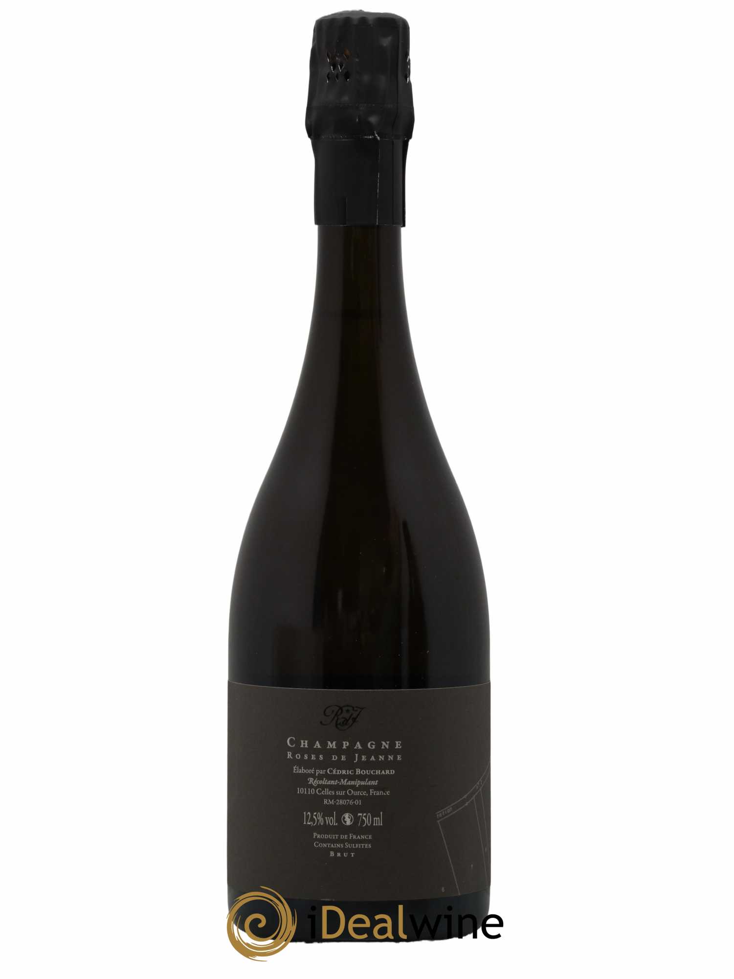 Roses de Jeanne Côte de Val Vilaine Blanc de Noirs Cédric Bouchard 2020 - Lot de 1 bouteille - 1
