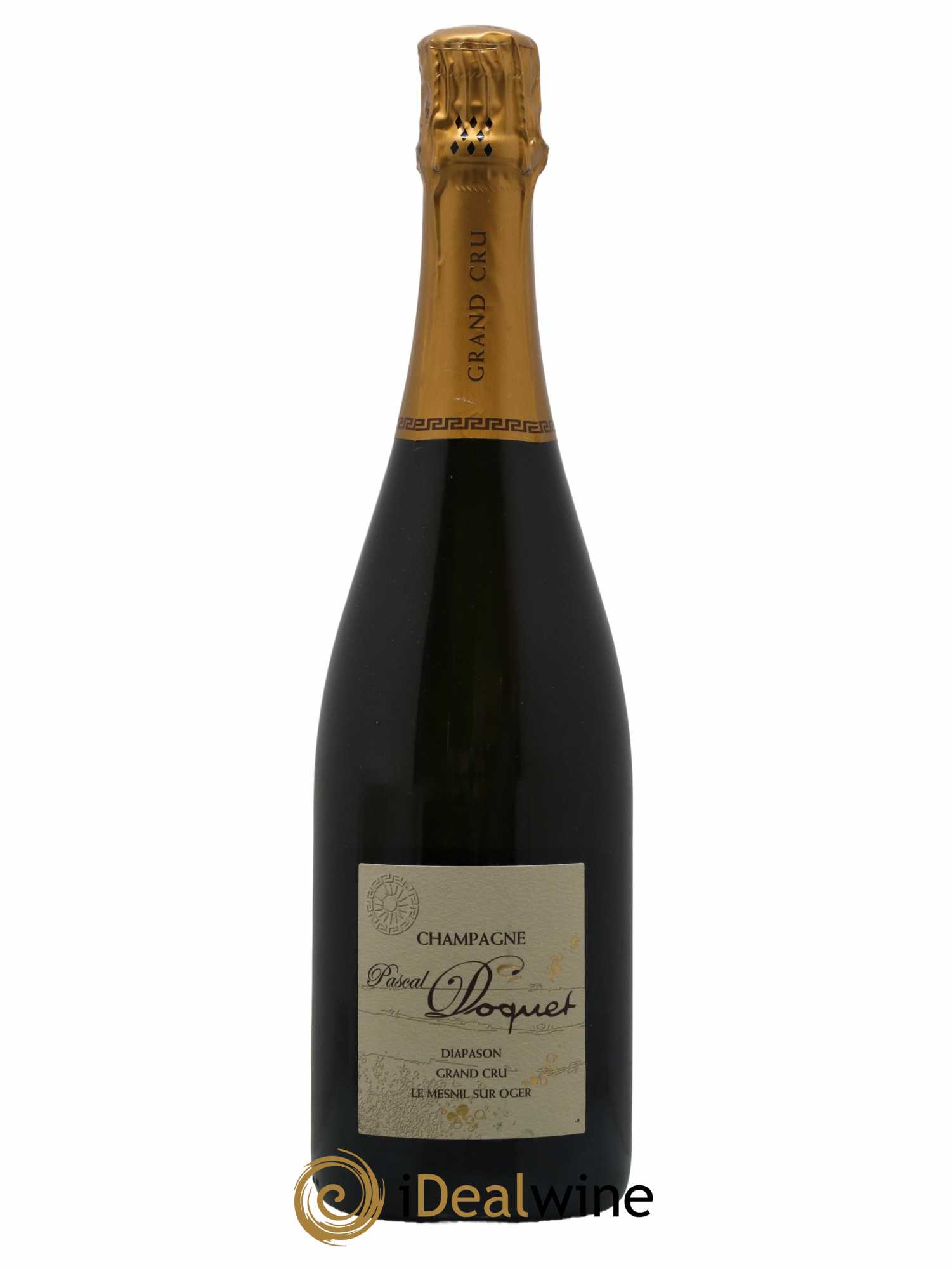 Champagne Pascal Doquet Extra Brut Grand Cru Blanc de Blancs Diapason - Lot de 1 bouteille - 0