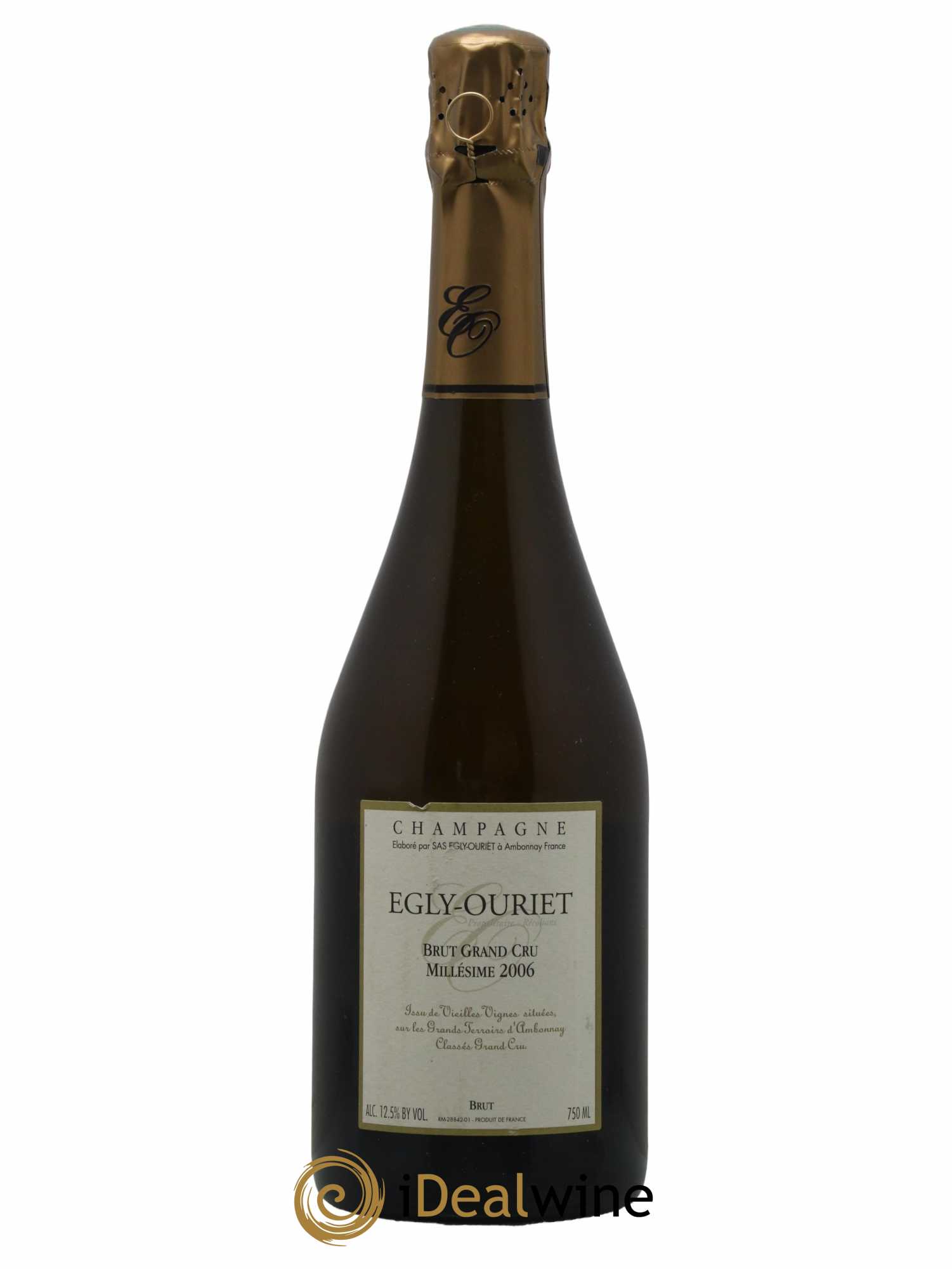 Ambonnay Vieilles Vignes Brut Millésimé Egly-Ouriet 2006 - Lot de 1 bouteille - 0