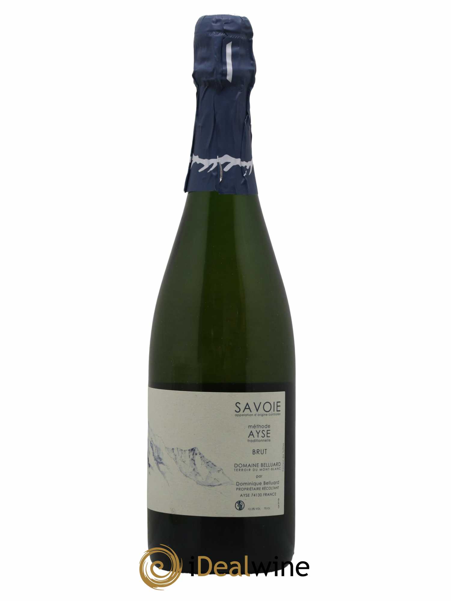 Vin de Savoie Ayse Les Perles du Mont Blanc Domaine Belluard - Lot de 1 bouteille - 1