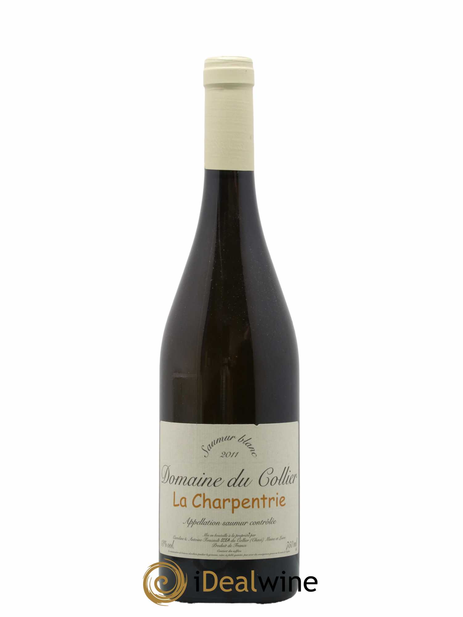 Saumur La Charpentrie Domaine du Collier 2011 - Lot de 1 bouteille - 0