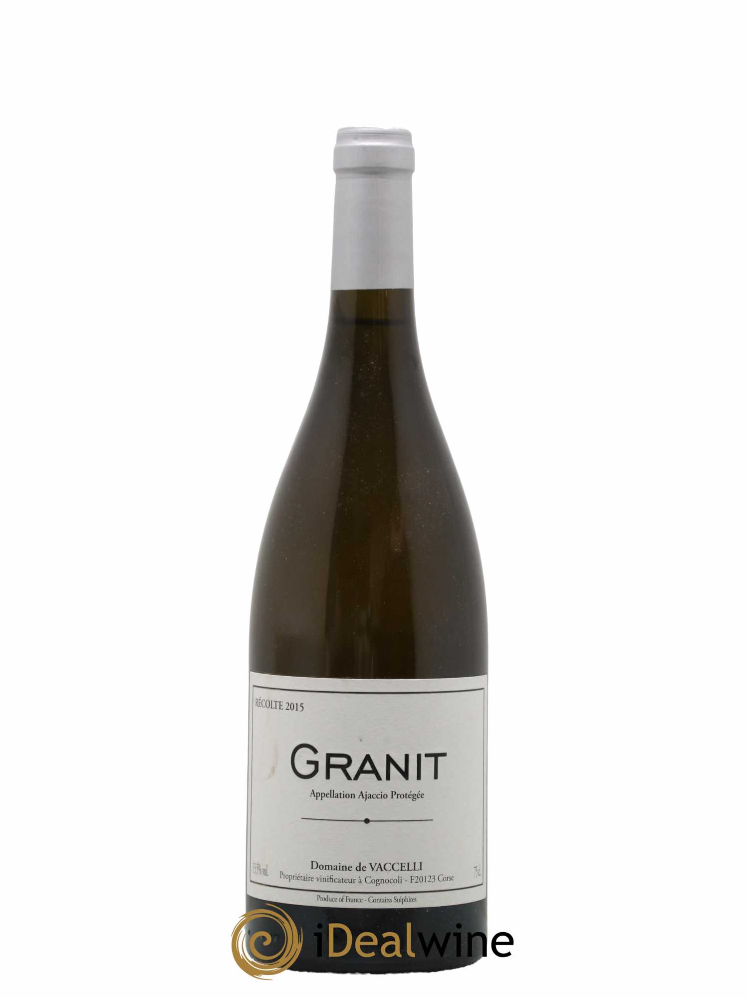 Ajaccio Granit Vaccelli 2015 - Lot de 1 bouteille - 0