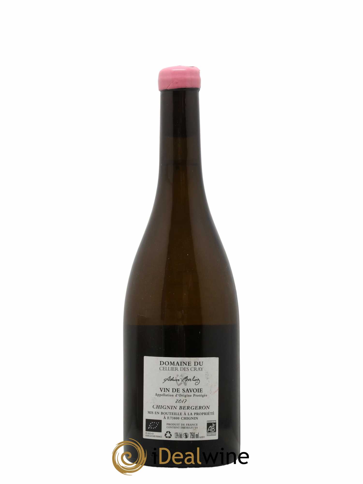 Vin de Savoie Chignin Bergeron Cuvée Albinum Berlioz 2017 - Lot of 1 bottle - 1