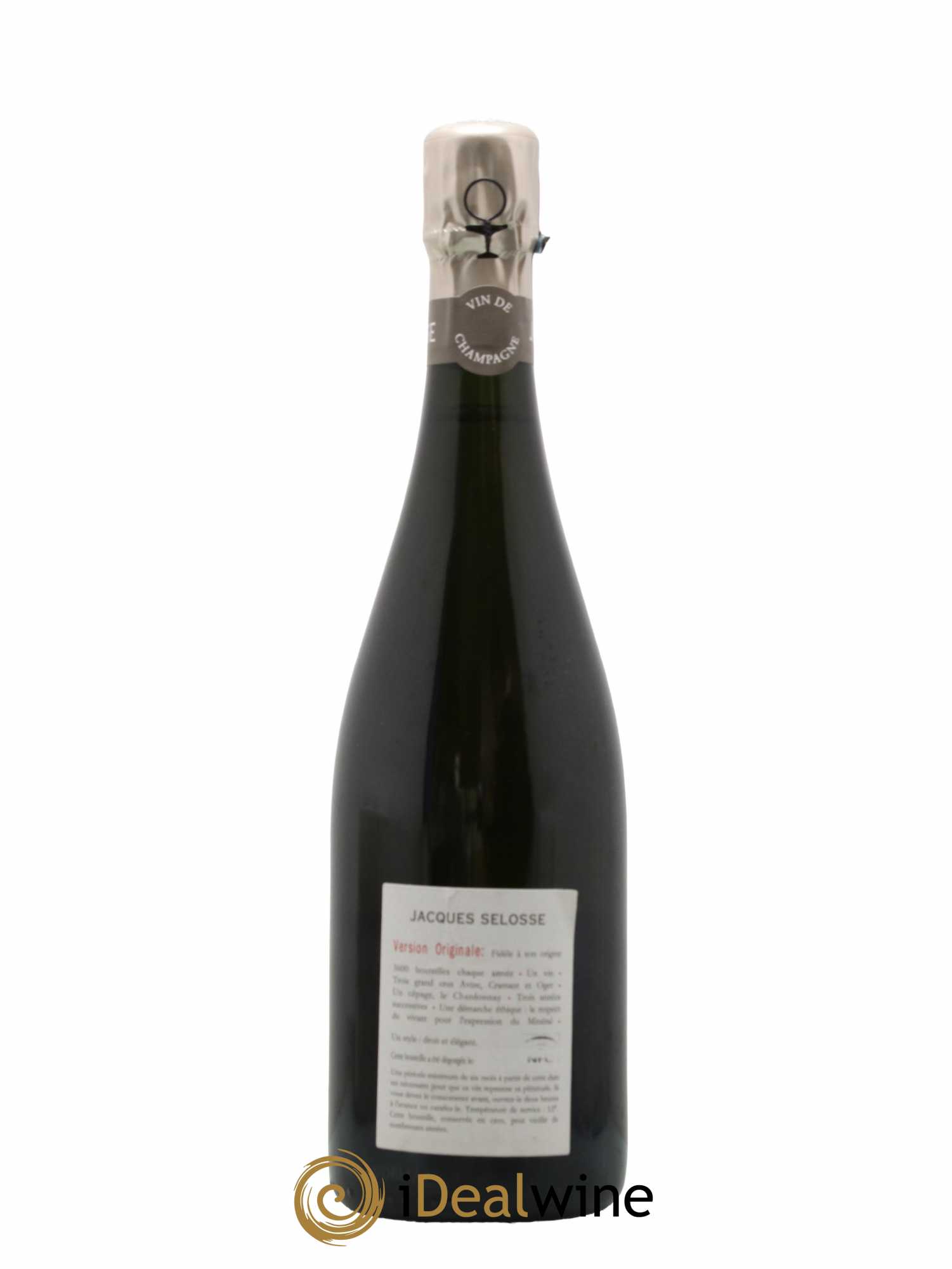 Version Originale Jacques Selosse - Lot de 1 bouteille - 1
