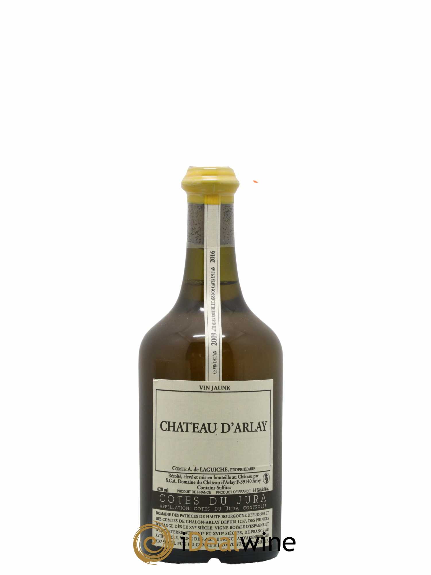 Côtes du Jura Vin jaune Château d'Arlay 2009 - Lot de 1 bouteille - 0