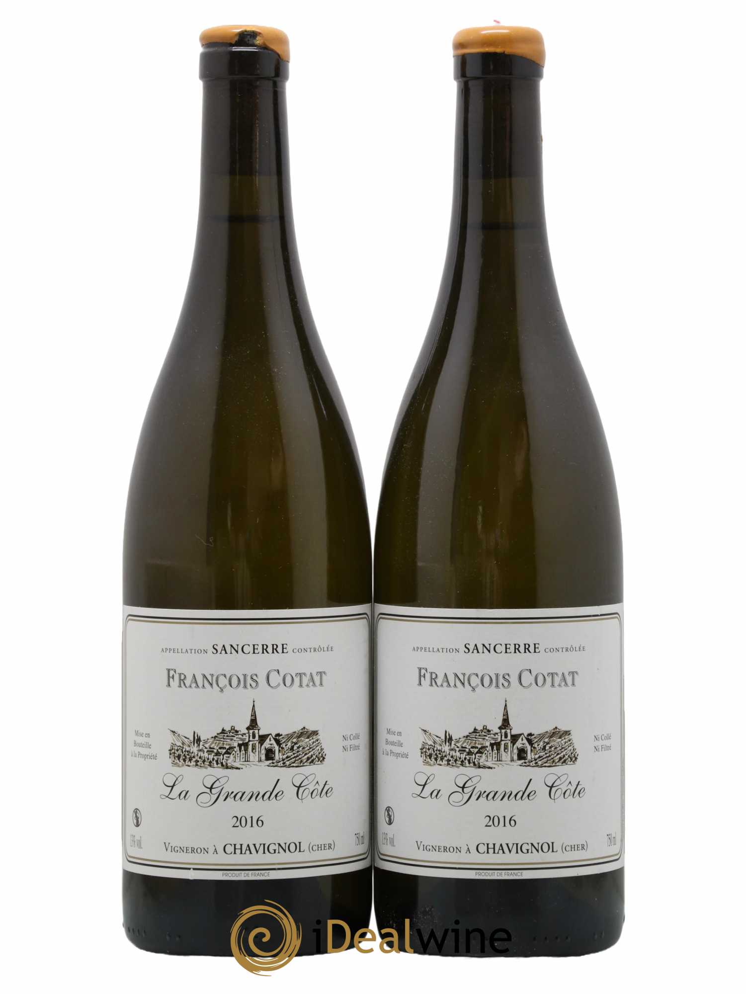 Sancerre La Grande Côte François Cotat 2016 - Lot de 2 bouteilles - 0