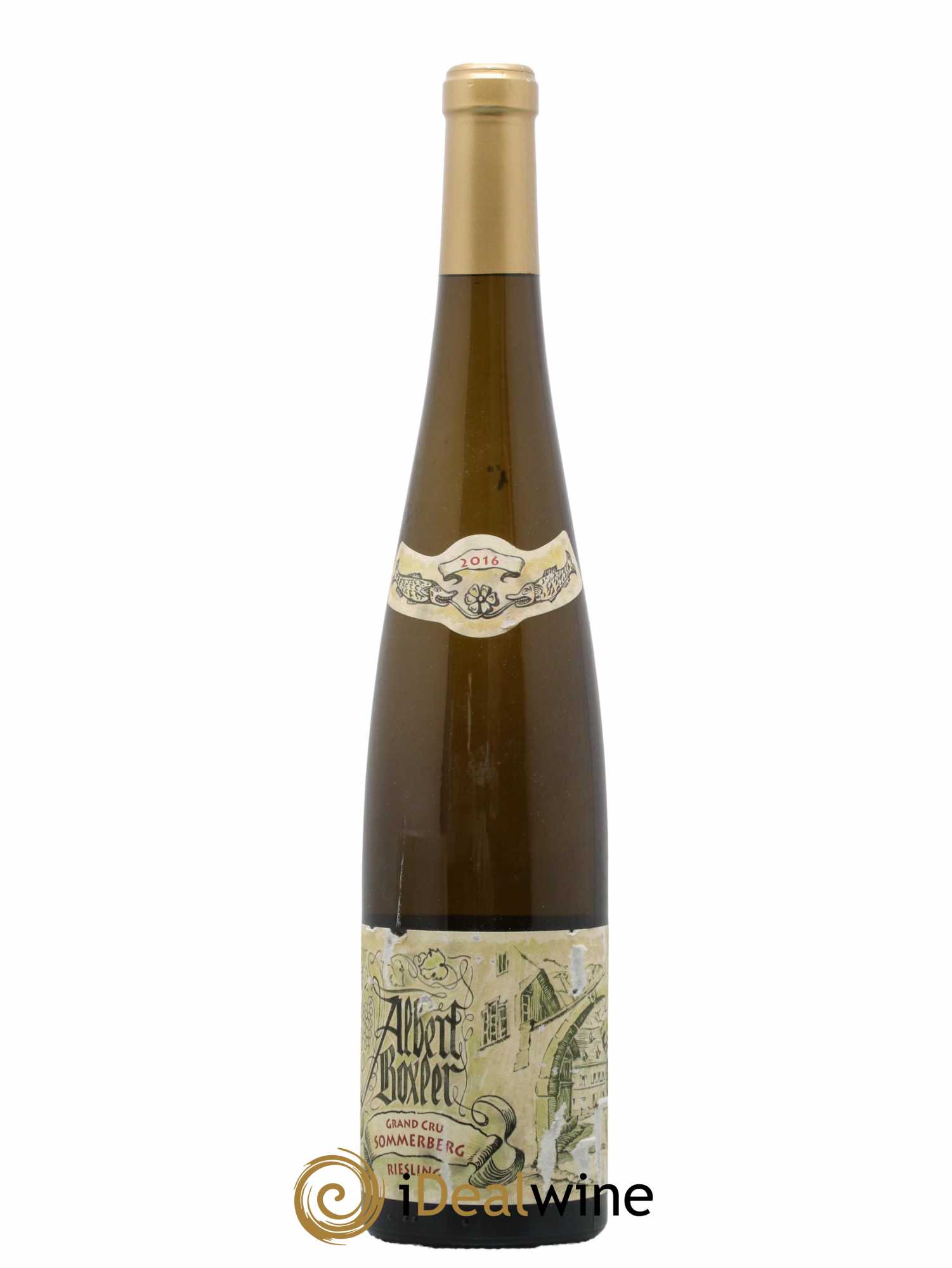 Alsace Riesling Grand Cru Sommerberg E Albert Boxler 2016 - Lot de 1 bouteille - 0