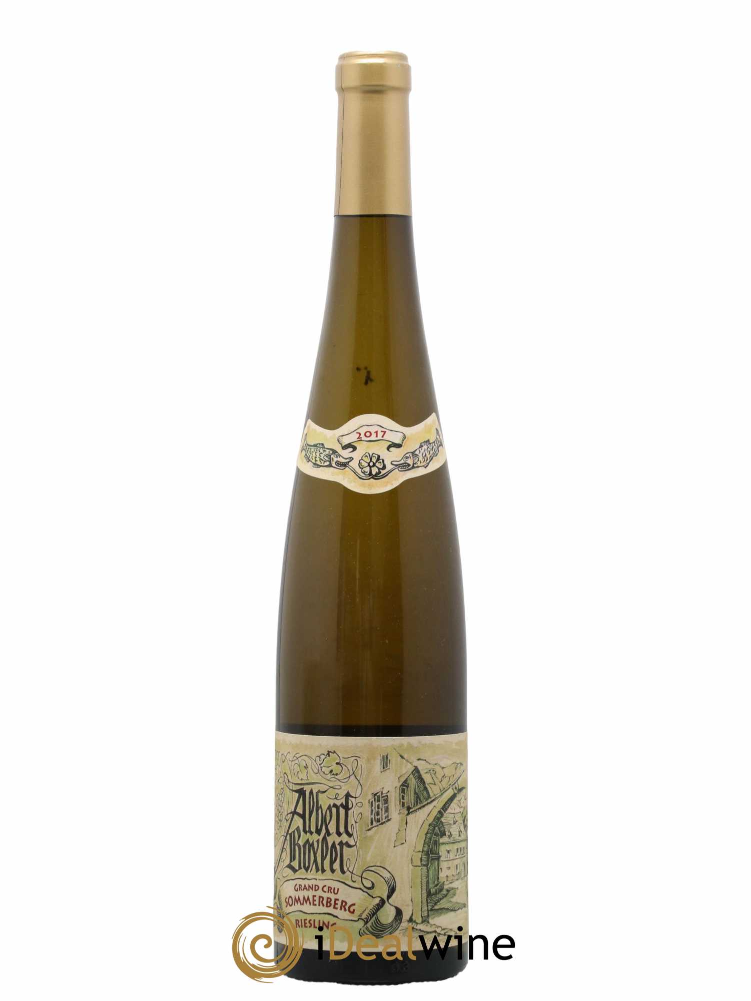 Alsace Riesling Grand Cru Sommerberg E Albert Boxler 2017 - Lot de 1 bouteille - 0
