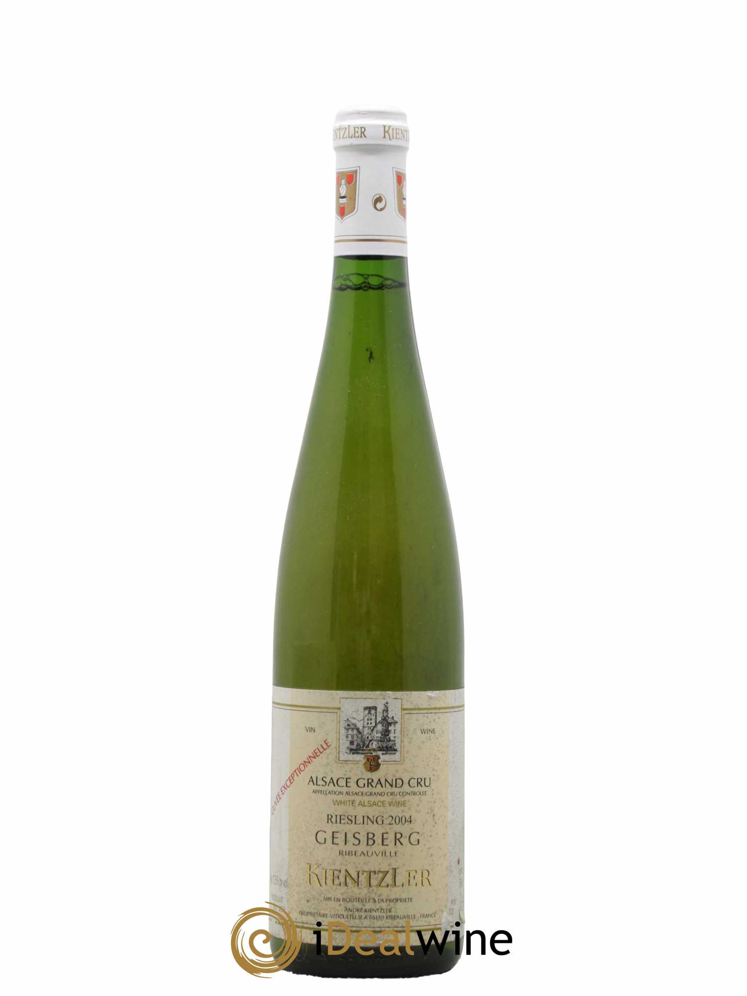 Alsace Riesling Grand Cru Geisberg Kientzler 2004 - Lot de 1 bouteille - 0