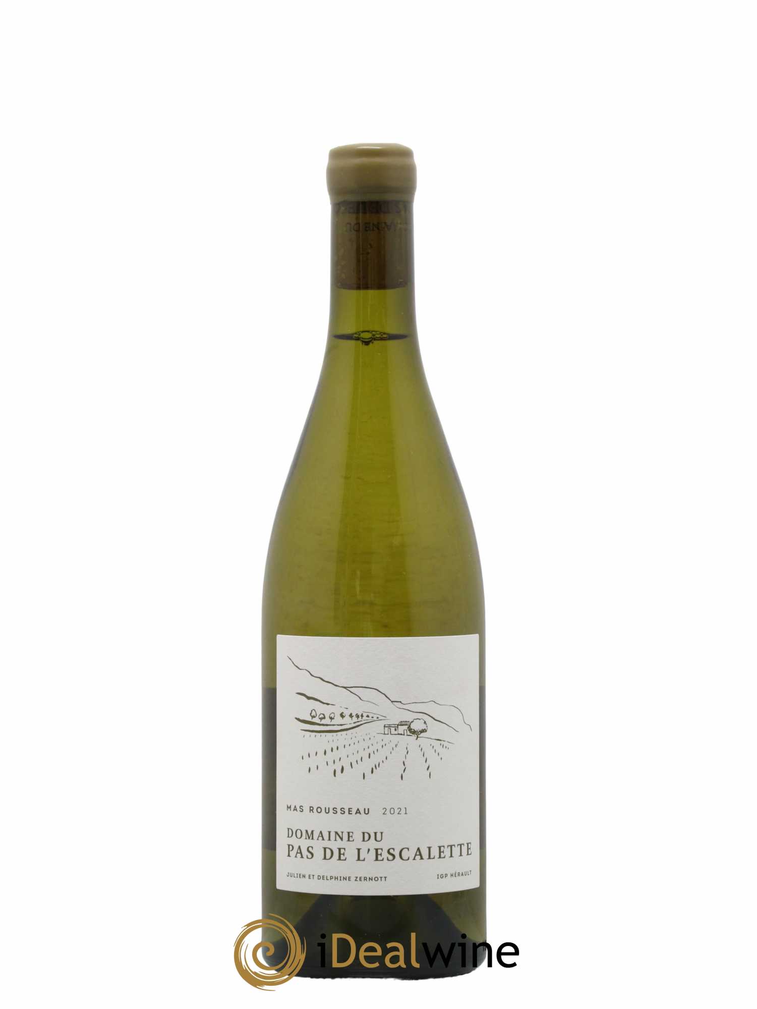 Pays d'Hérault (anciennement AOC Languedoc) Mas Rousseau Pas de l'Escalette 2021 - Lot de 1 bouteille - 0
