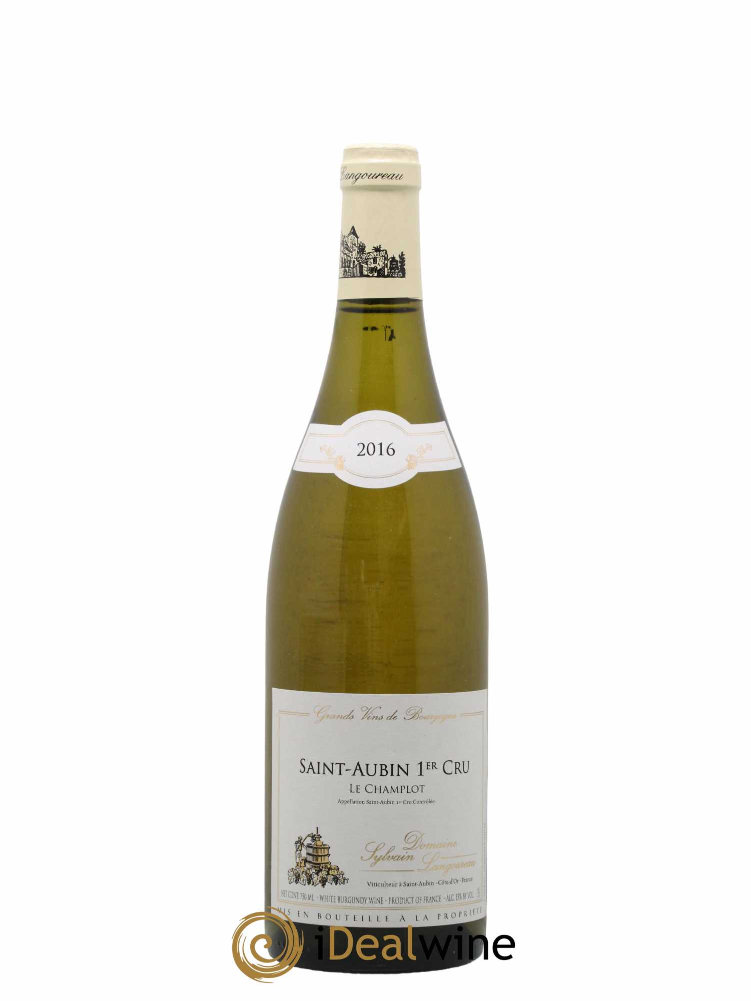 Saint-Aubin 1er Cru Le Champlot Sylvain Langoureux 2016 - Posten von 1 Flasche - 0
